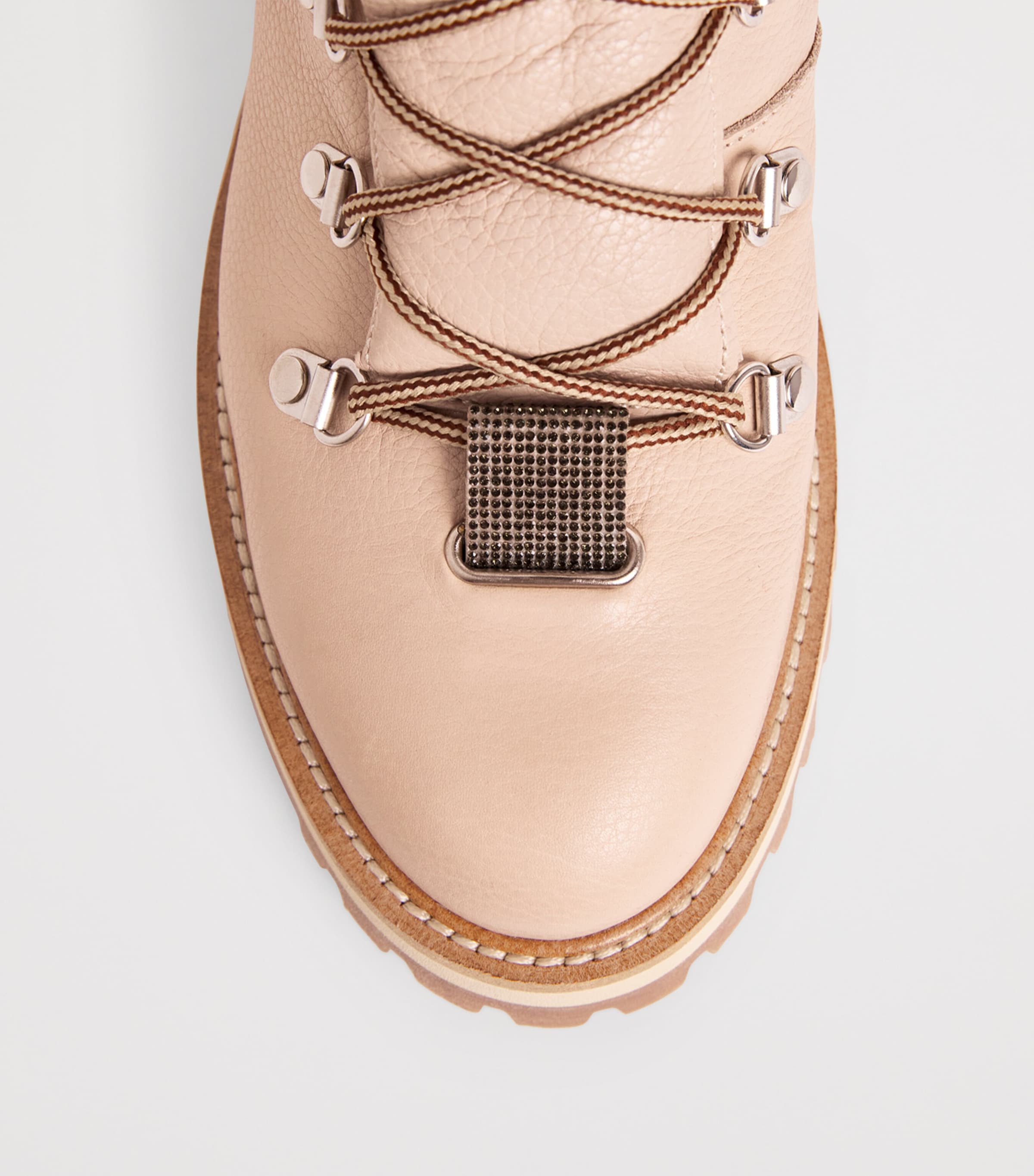 Leather Lace-Up Boots SABBIA Image 5