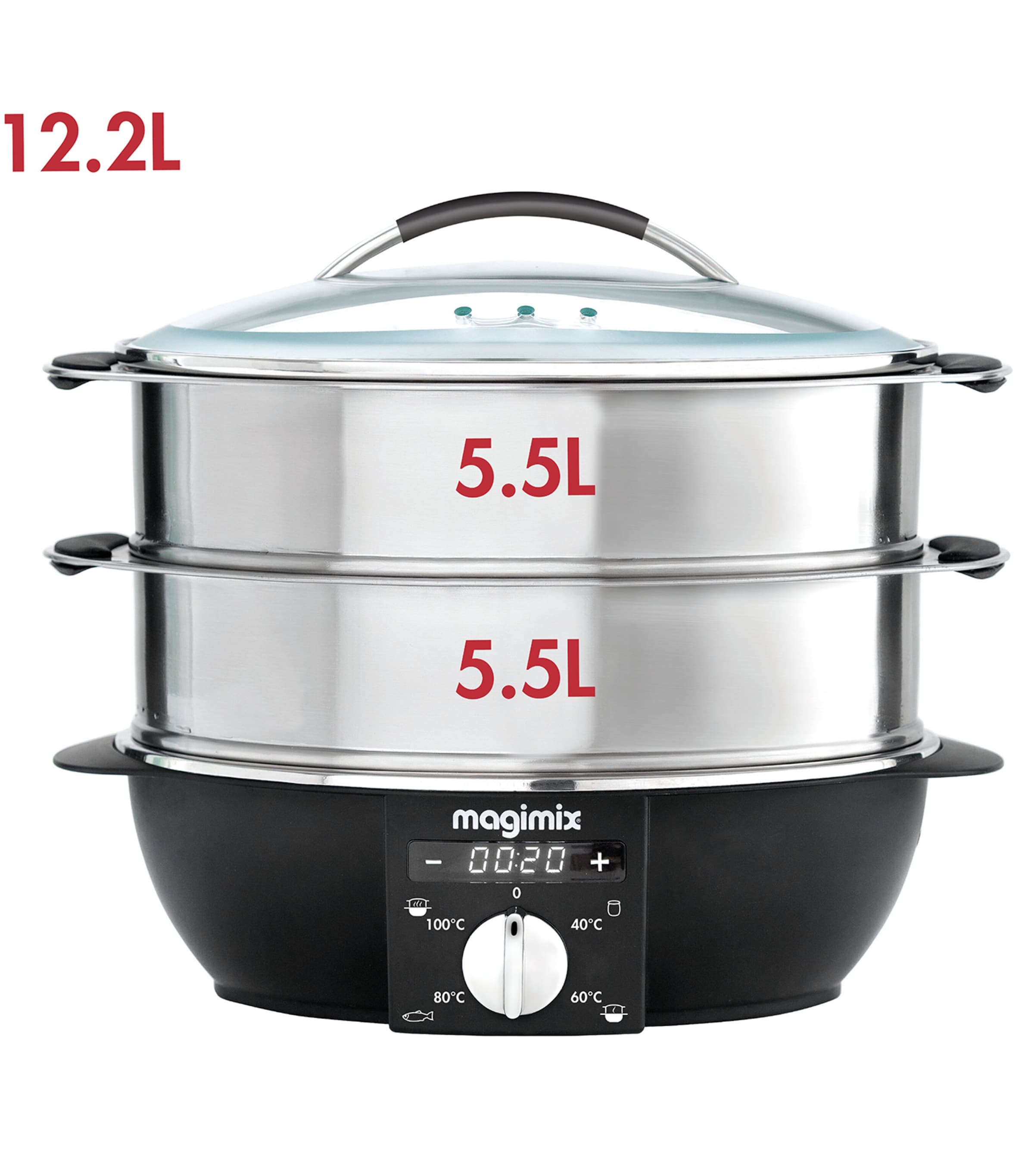 Multi-Function Steamer WHITE Image 5