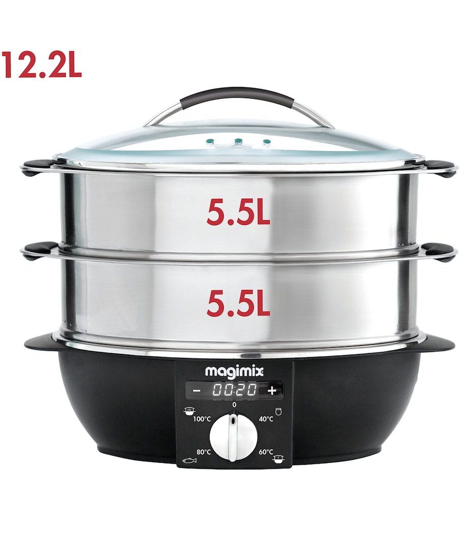 Multi-Function Steamer WHITE Image 5