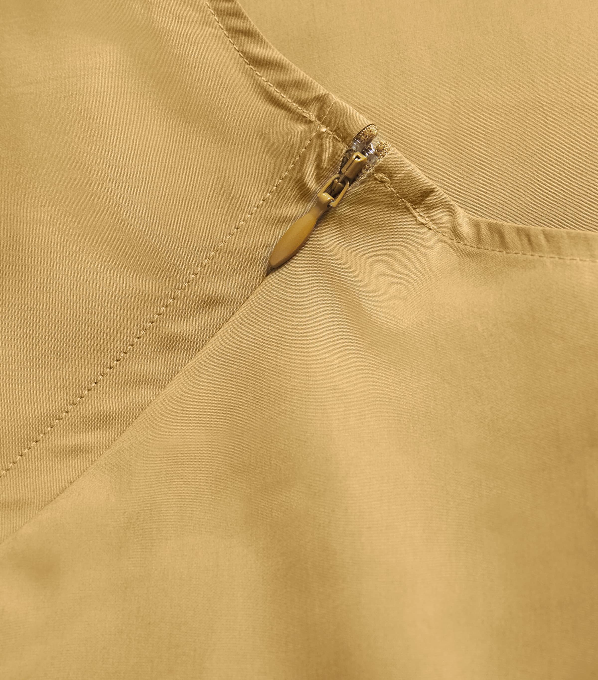 BITE Studios Womens Organic Cotton Shield Maxi Dress Khaki Image 5