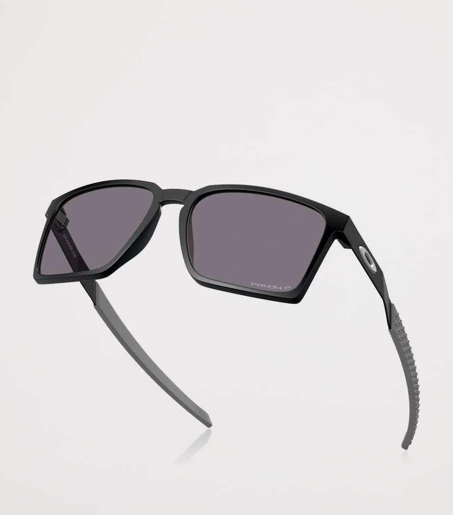 Oakley Exchange Sun Rectangle Sunglasses Black Image 5