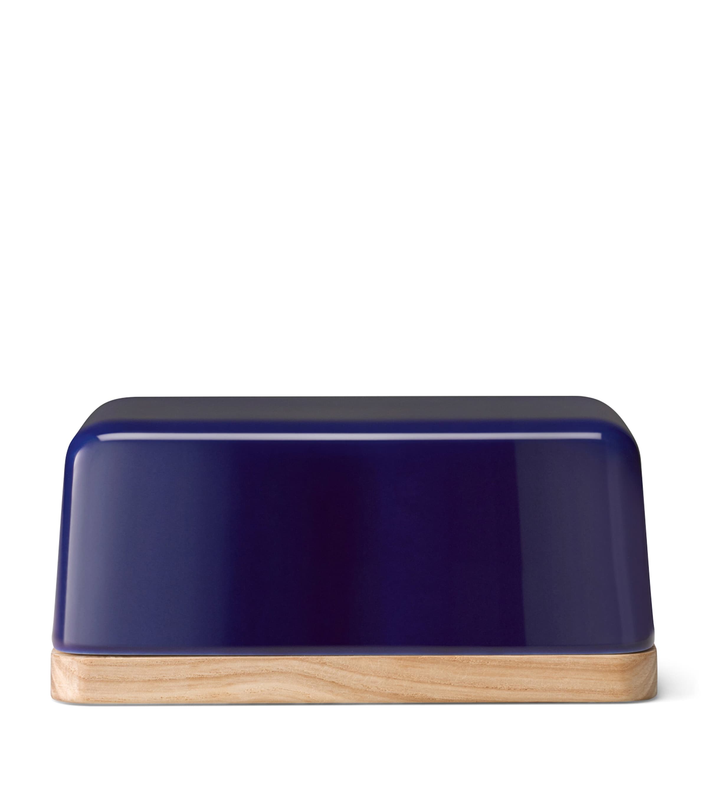 Porcelain Collective Butter Dish (14cm) COBALT Image 2