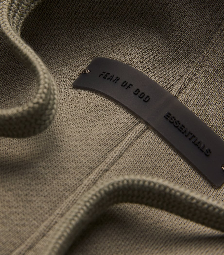 Cotton-Blend Wide-Leg Sweatpants MOSS Image 5