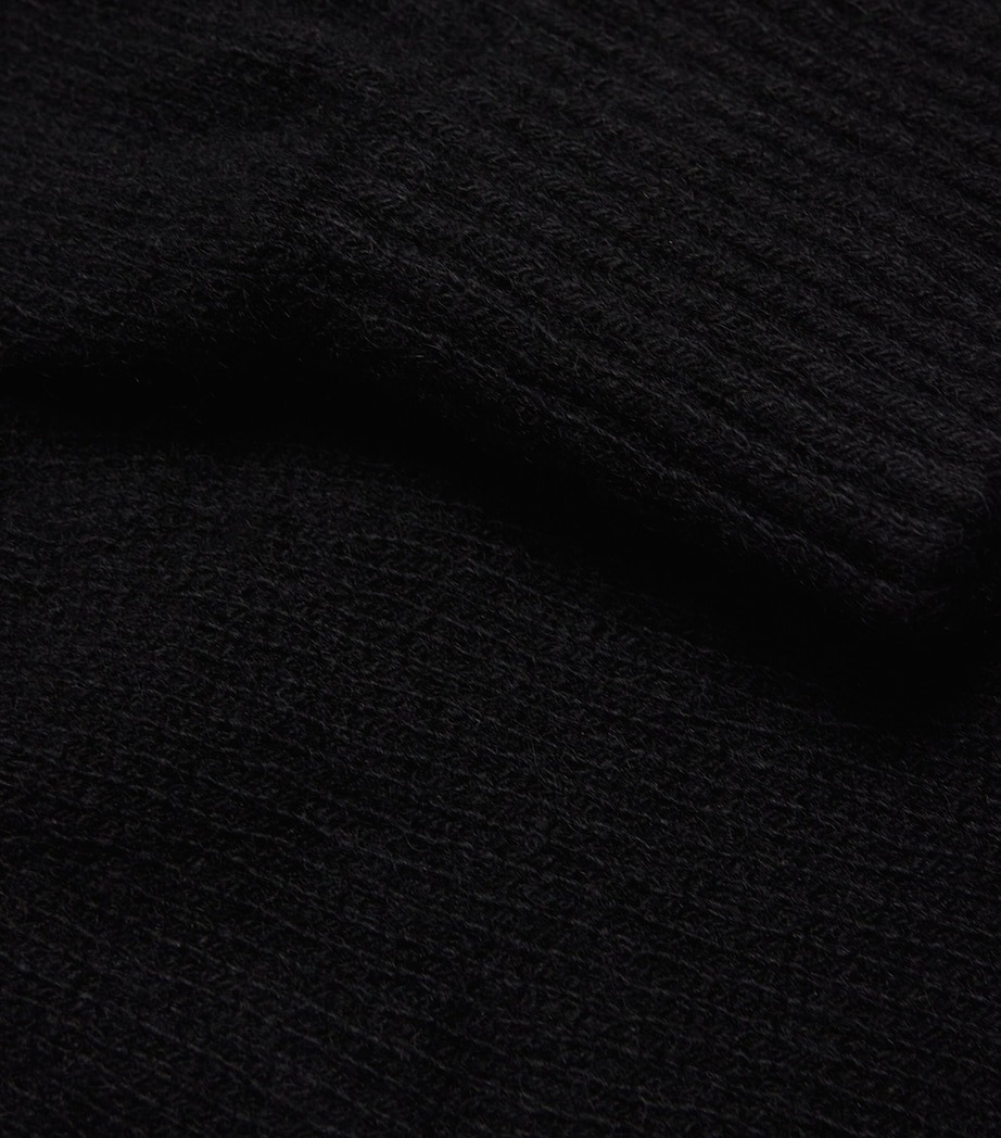 Cashmere Gloves BKAA BLACK Image 2