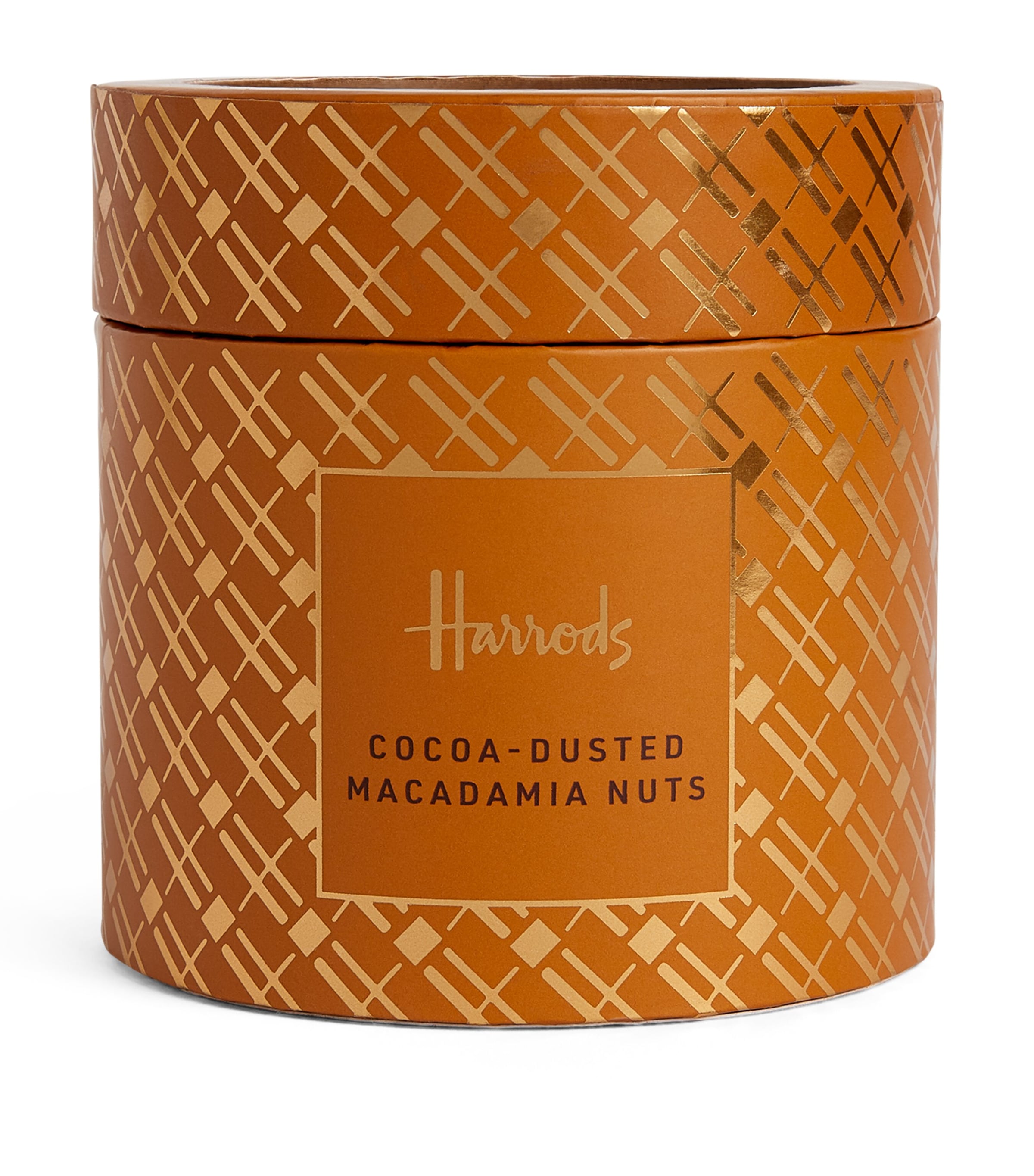 Harrods Cocoa Dusted Macadamia Nuts (290g) | Gifts | Designers | Harrods | Food | Chocolates | Chocolate Boxes | Free From | Vegetarian | Halal | Gifts for Foodies