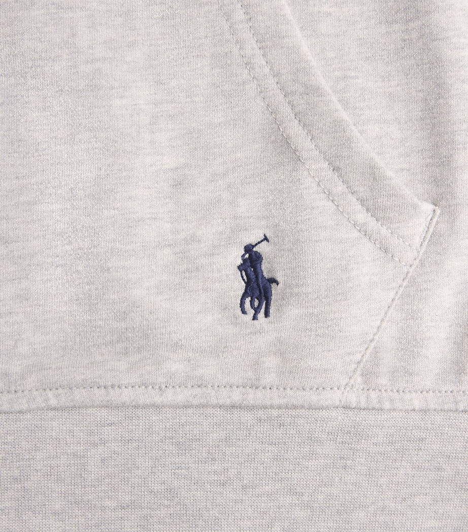 Polo Ralph Lauren Mens Lounge Zip-Up Hoodie Taylor Heather Image 6