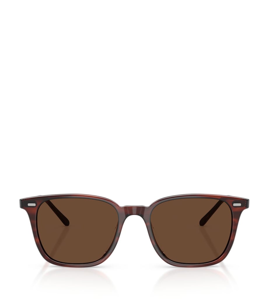 Oliver Peoples Laedin Square Sunglasses Brown Image 1