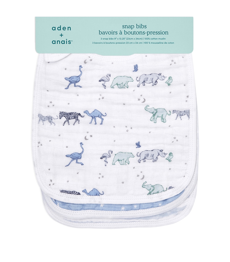 aden + anais Rising Star Bibs (Set of 3) Rising Star Image 2