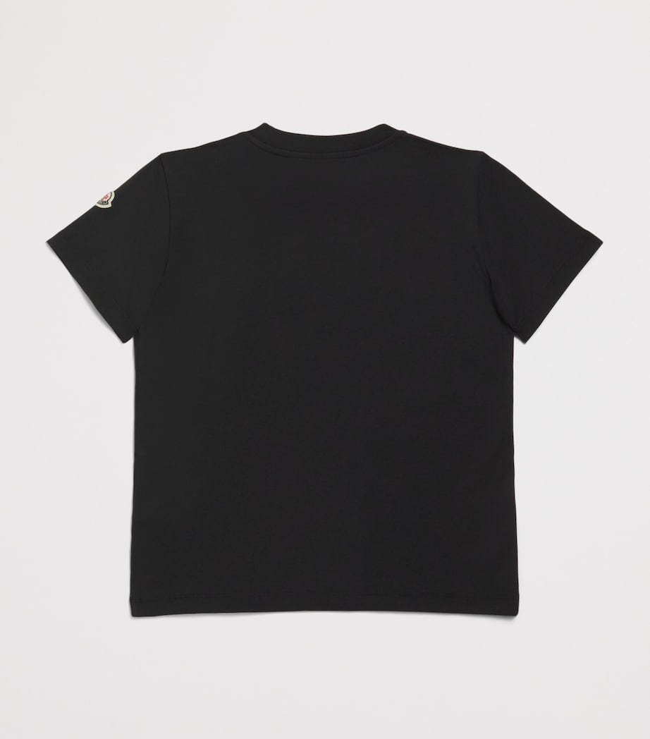 Moncler Enfant Cotton Logo T-Shirt (8-10 Years) Image 2