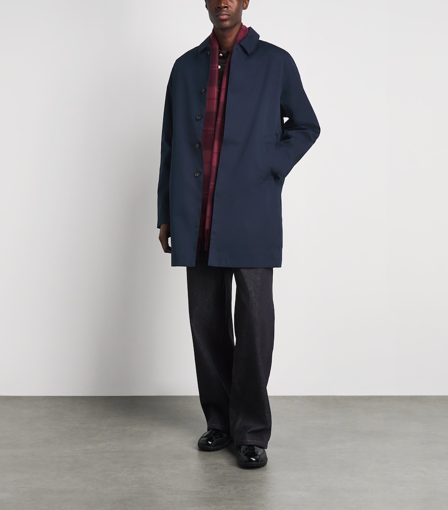 Barbour Mens Waterproof Lorden Jacket Navy Image 2