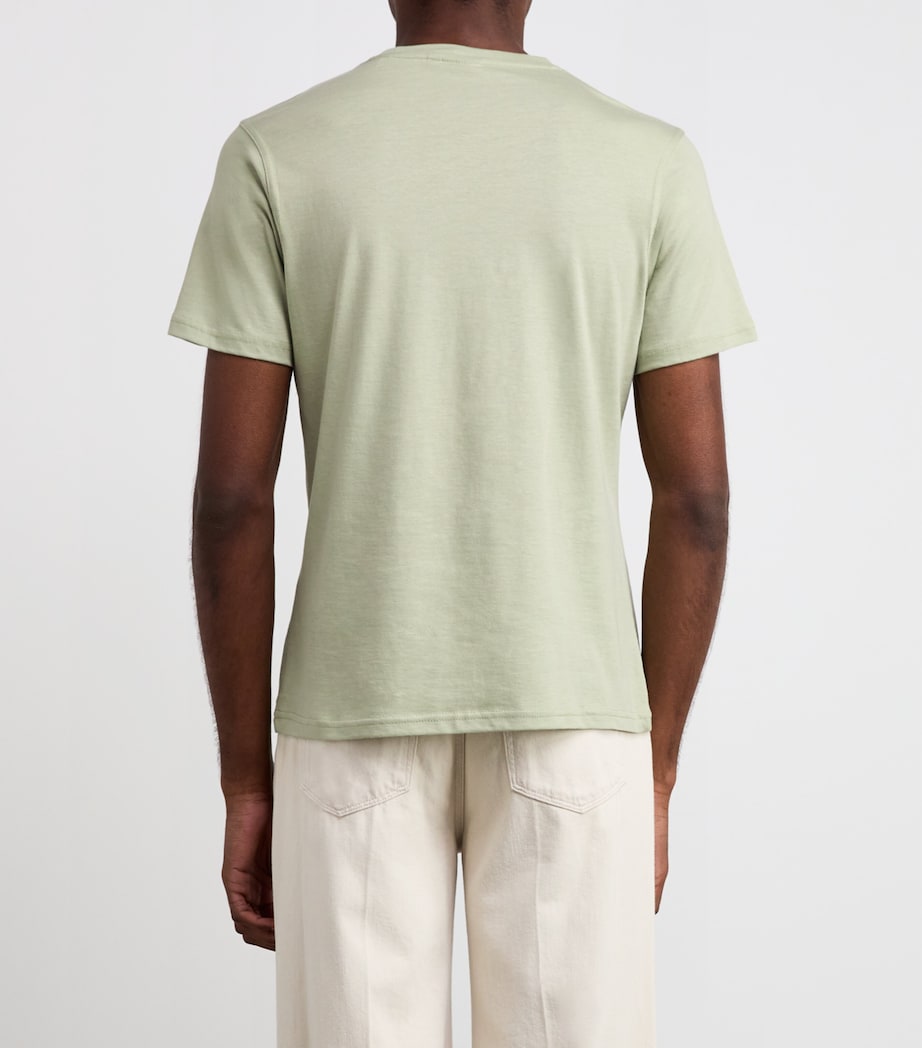 Cotton Harbourside Graphic T-Shirt SEAGRASS Image 4