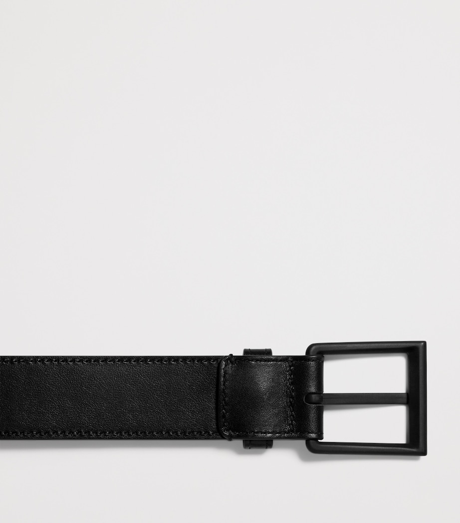 Bottega Veneta Leather Intrecciato Piccolo Belt Image 5