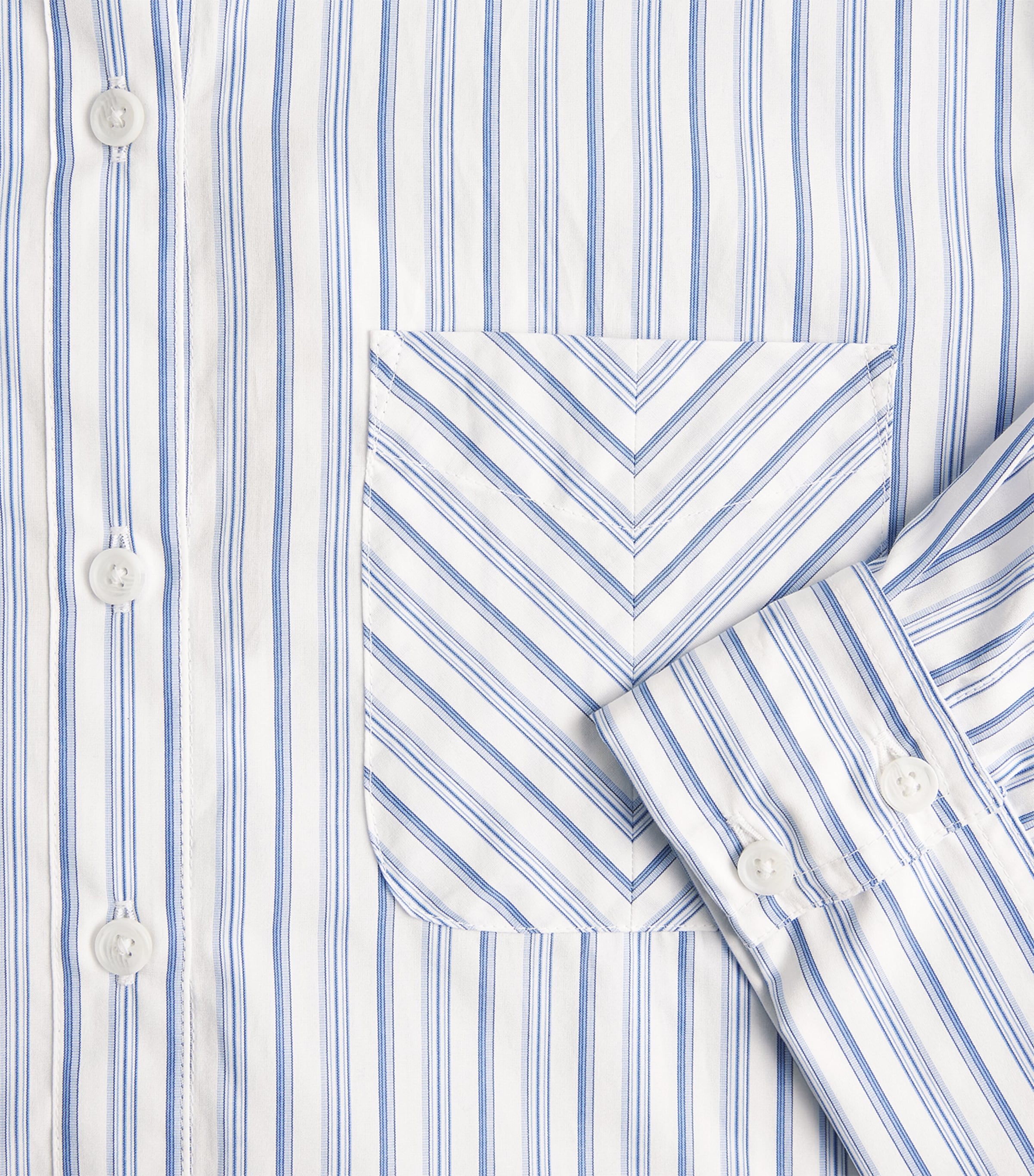 Rag & Bone Womens Cotton Poplin Stripe Lucia Shirt Bbybs Image 6