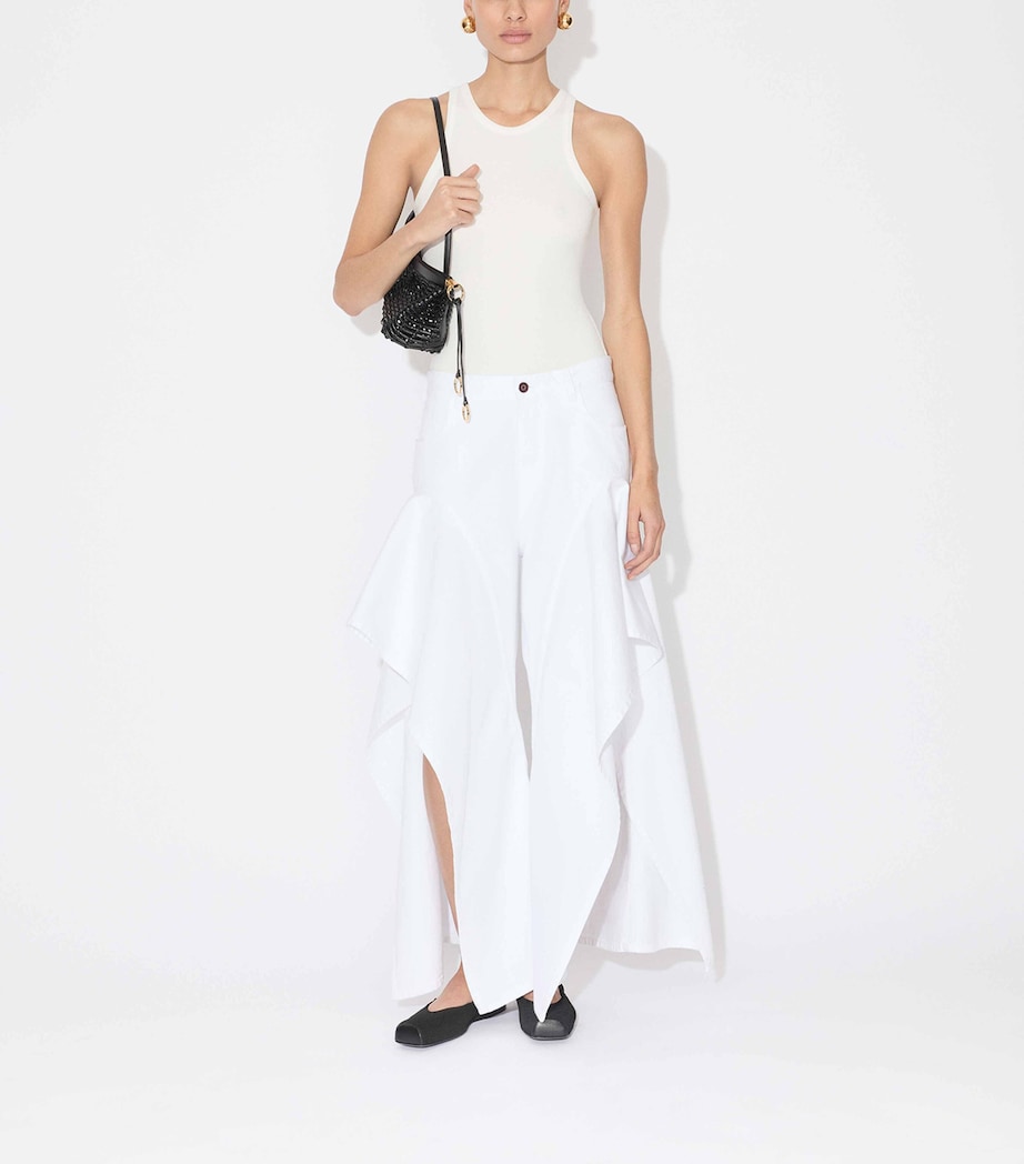 Ribbed Tank Bodysuit BLANC CASSE Image 3