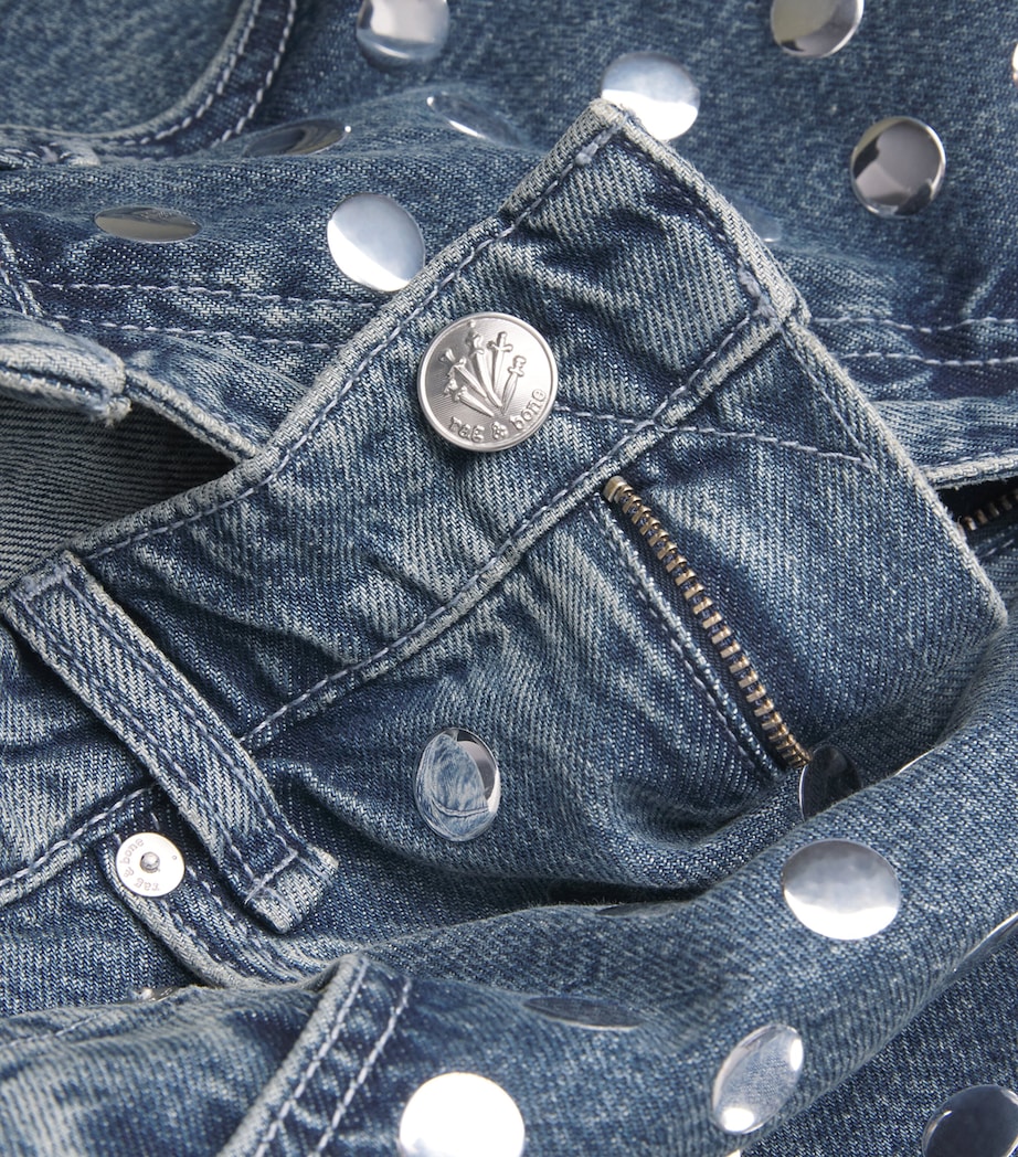 Studded Shea Straight Jeans KNGST Image 5