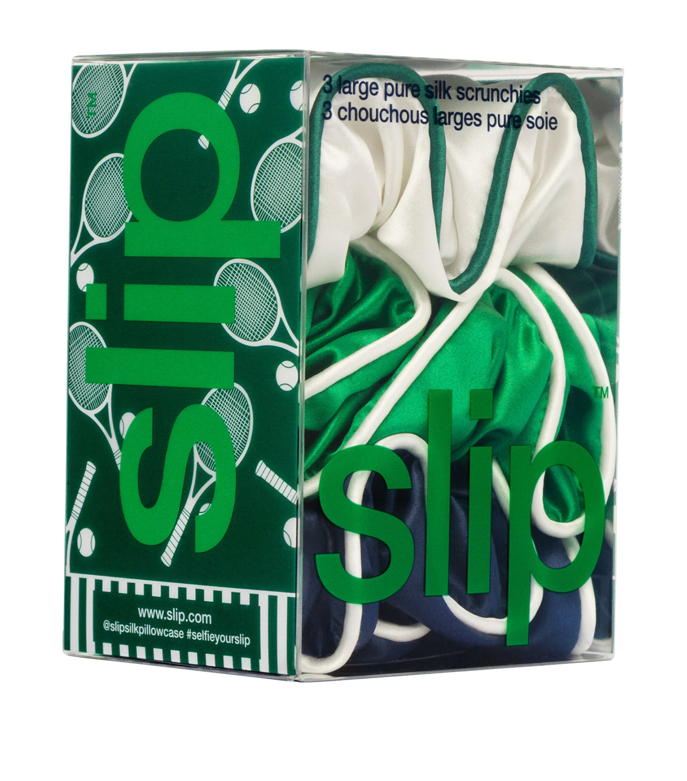 Slip Mulberry Silk Game Day Scrunchies (Pack of 3) Image 6