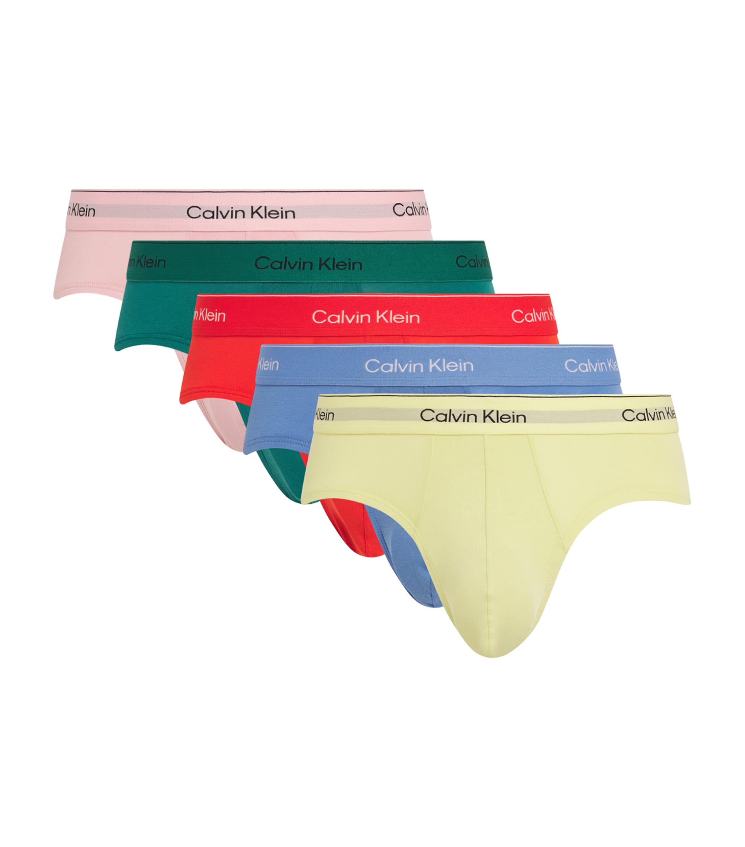 Calvin Klein Stretch-cotton Icon Briefs In Multi