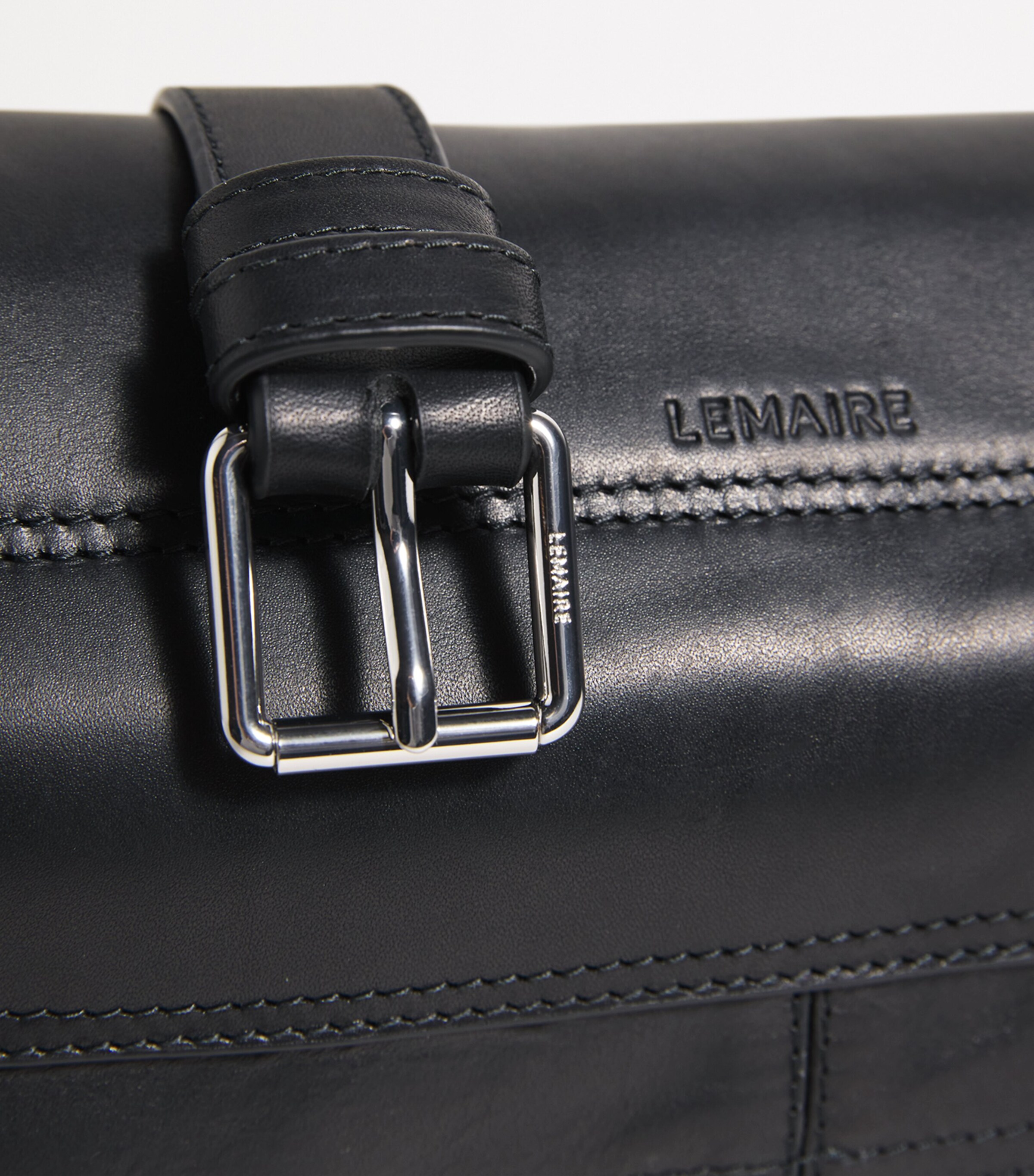 Lemaire Small Leather Gear Cross-Body Bag Image 4