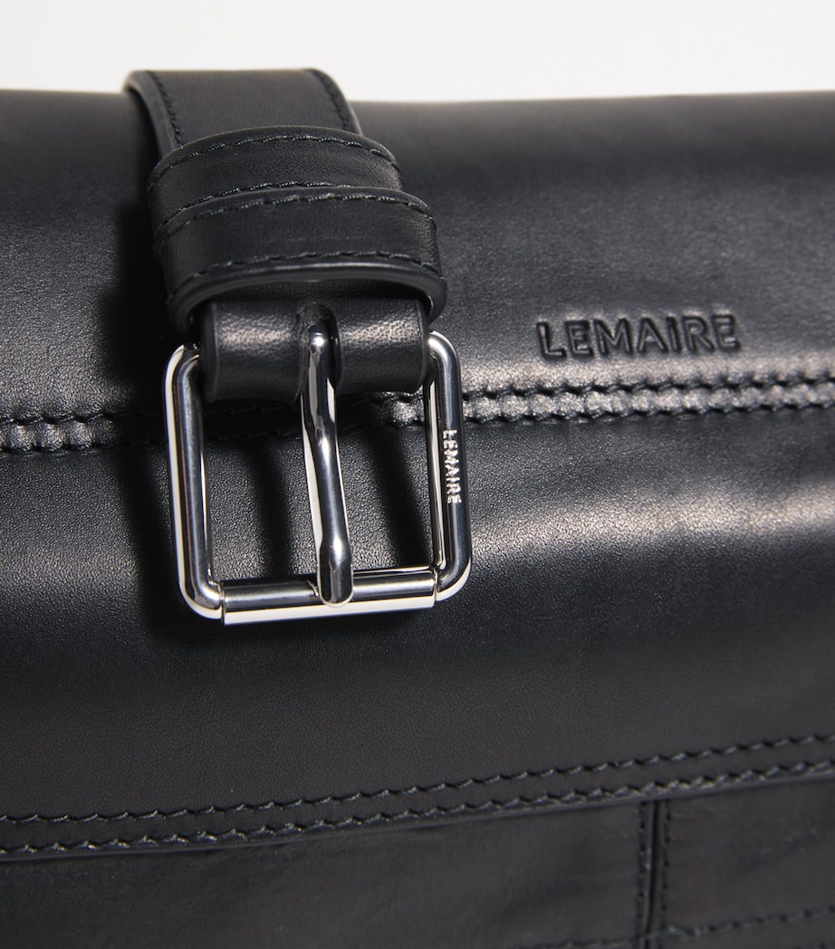 Lemaire Small Leather Gear Cross-Body Bag Image 4