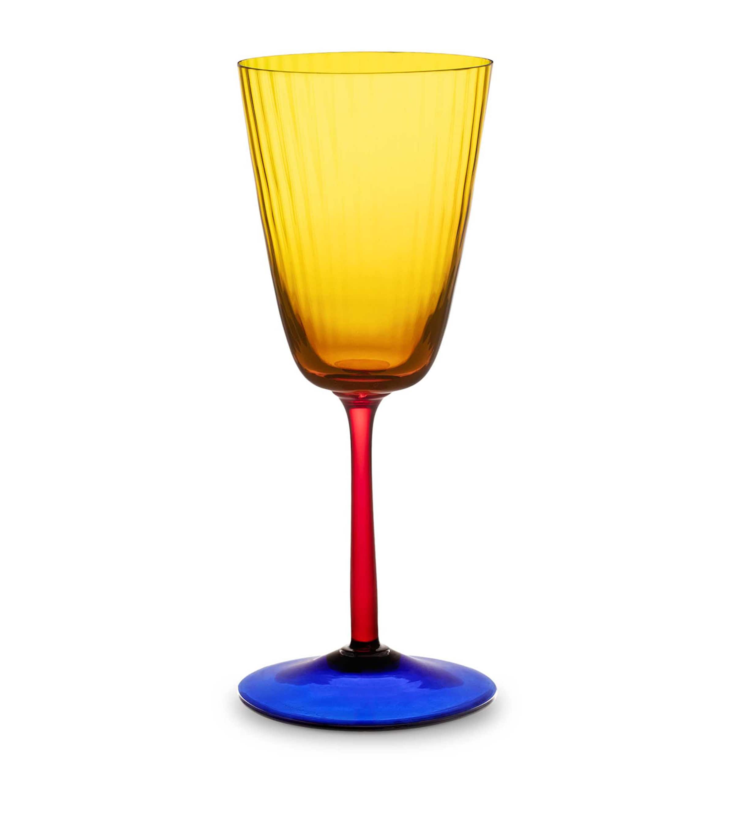 Dolce & Gabbana Casa Carretto Wine Glass | Dining | Glassware | Wine Glasses | Designers | Dolce & Gabbana | Trending Homeware | Outdoor Entertaining
