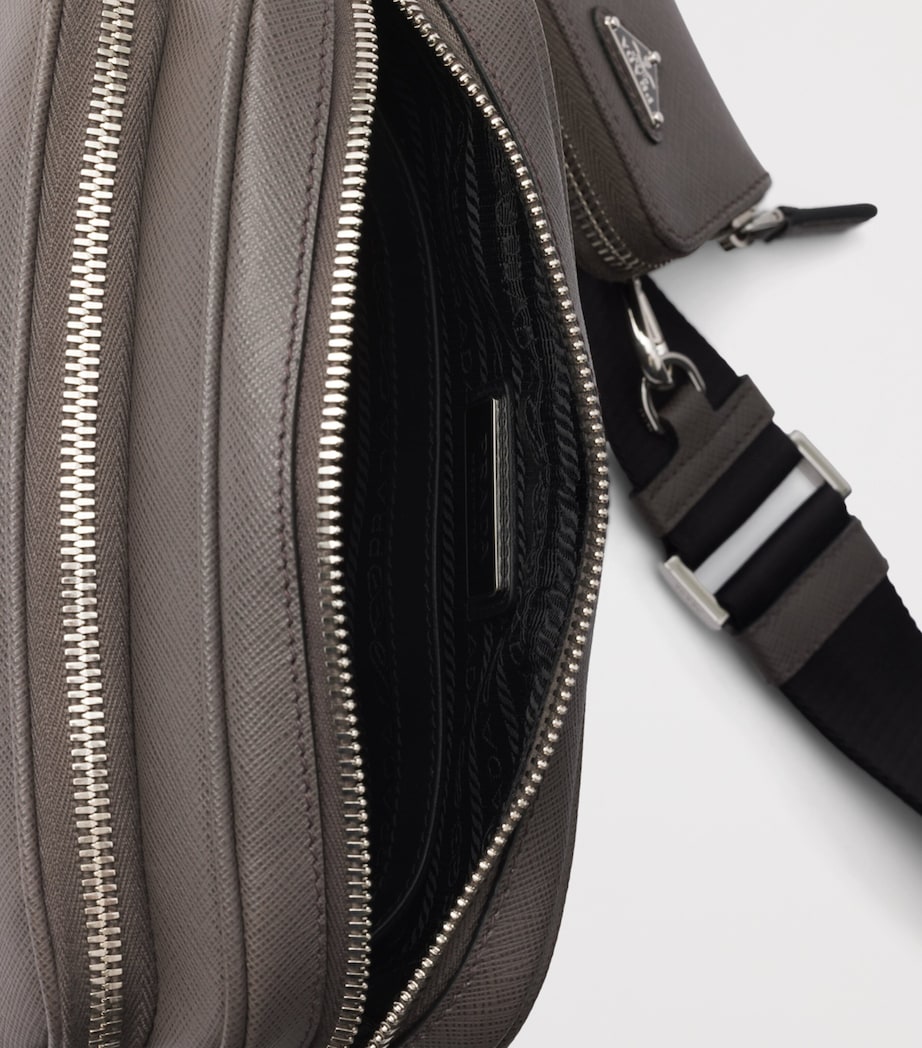 Saffiano Leather Shoulder Bag F03SG Image 4