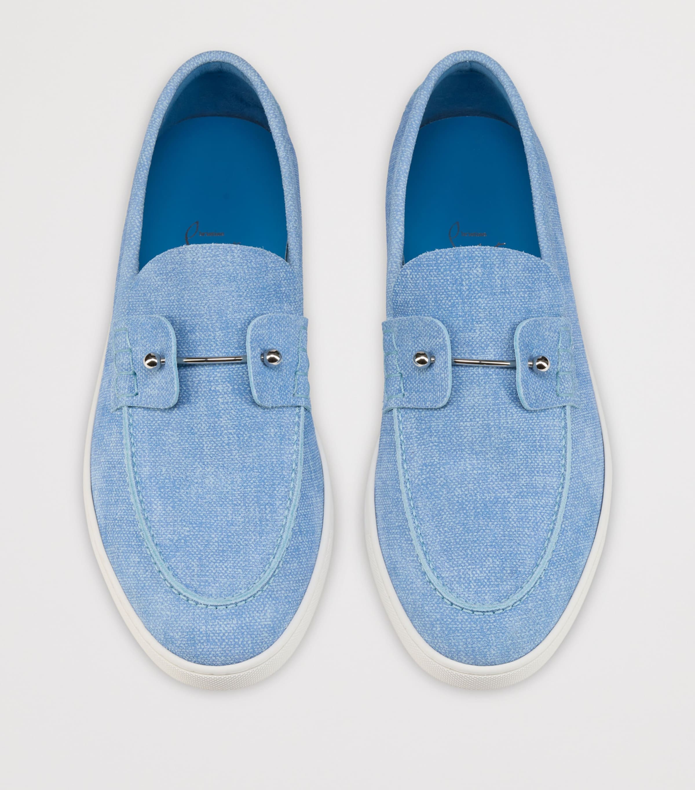 Christian Louboutin Chambeliboat Leather Boat Shoes Image 5