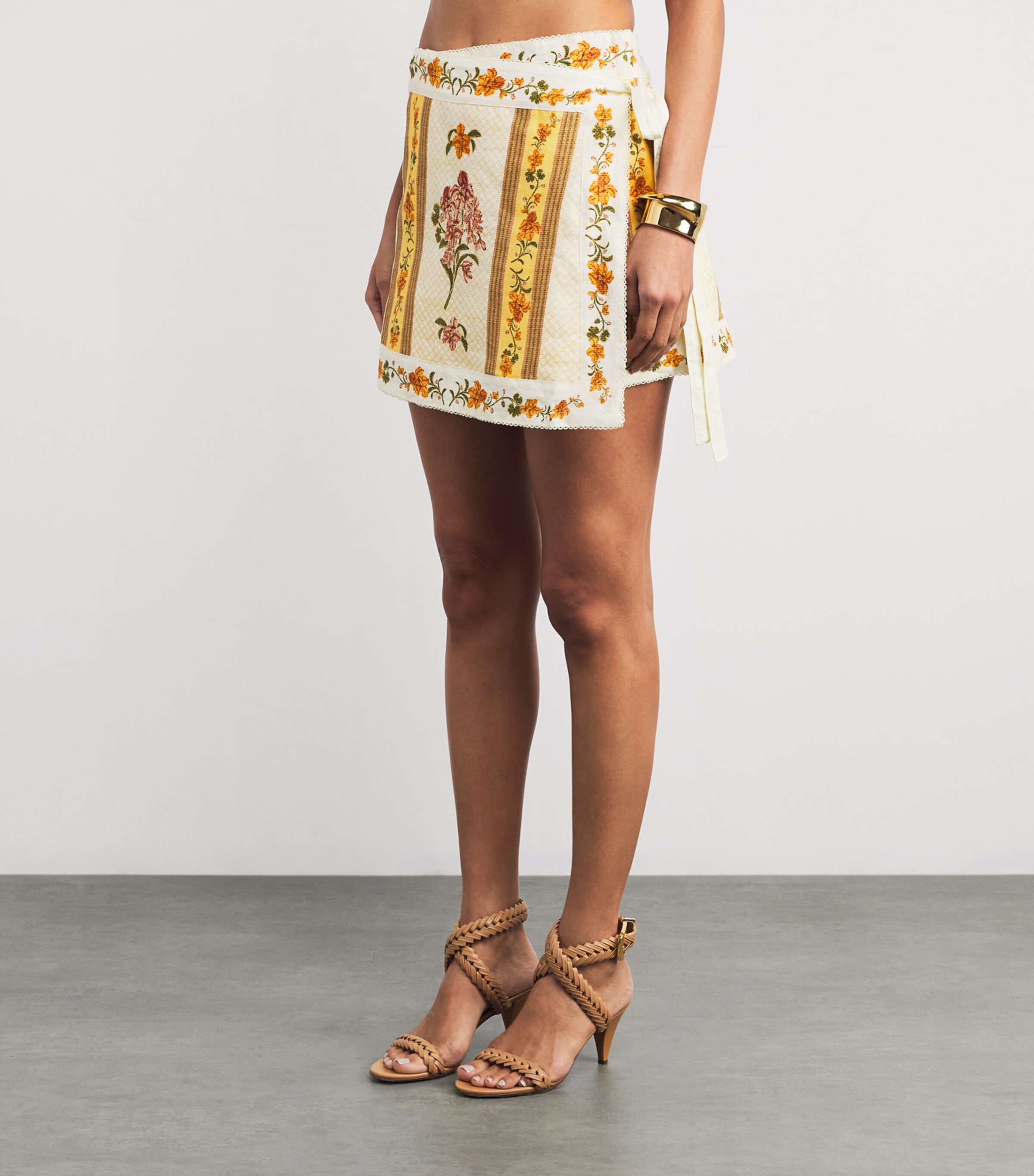 Linen Luna Cordiller Mini Sarong MULTICOLOR Image 3