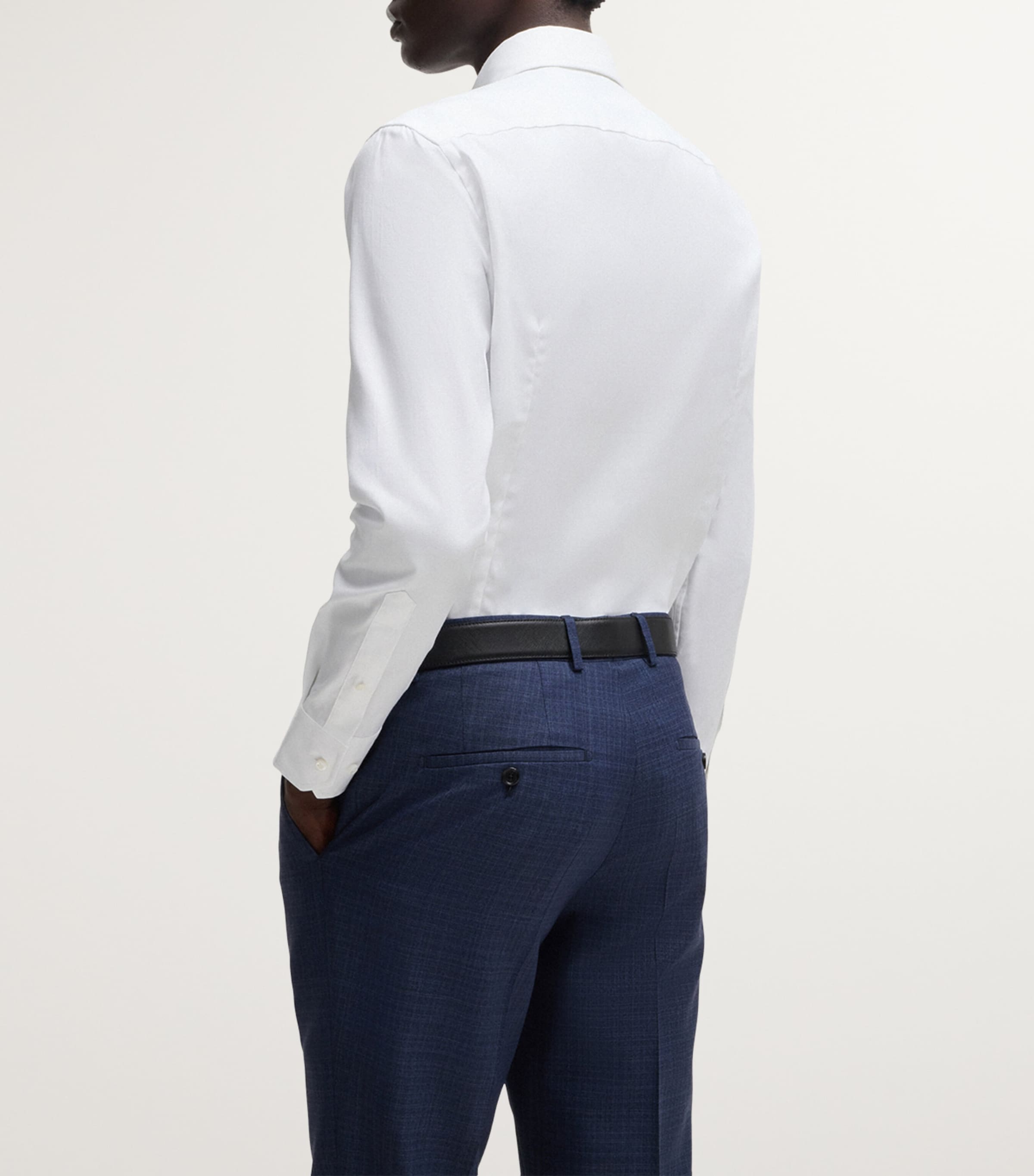 Stretch-Cotton Slim Shirt 100 Image 3