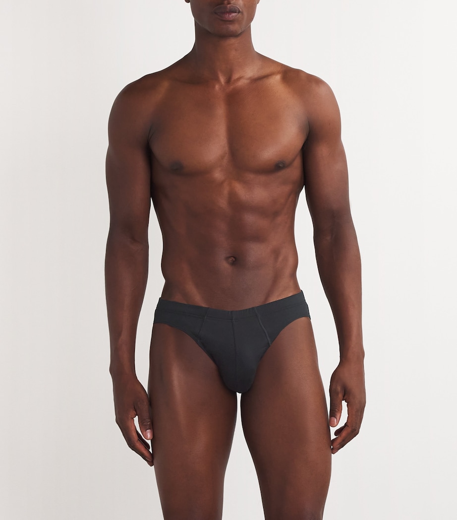 Cotton Sensation Briefs 0199 BLACK Image 2
