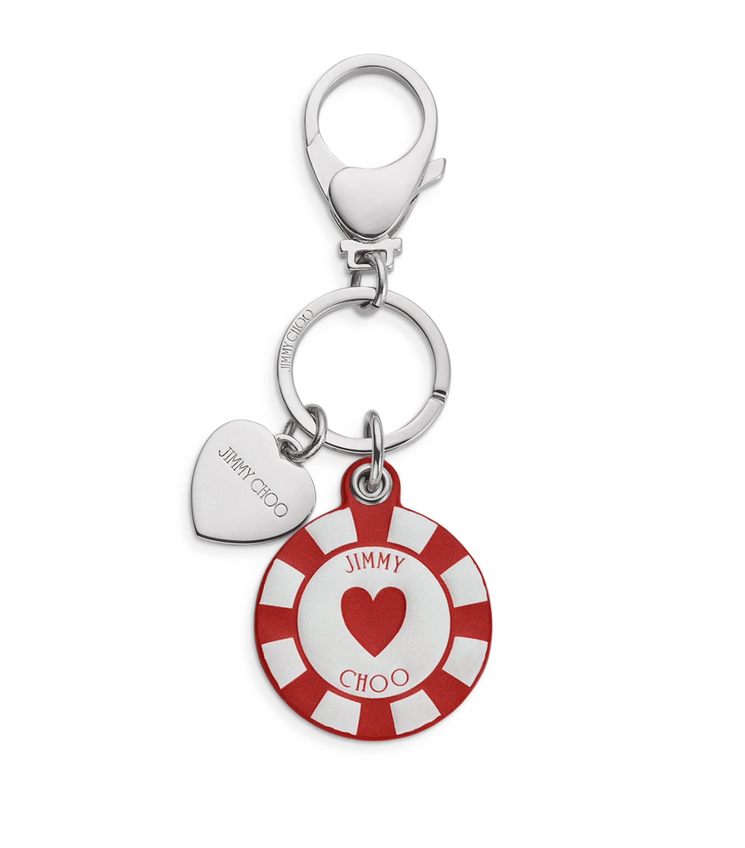 Chip Bag Charm POSTBOX RED/WHITE/SI Image 1