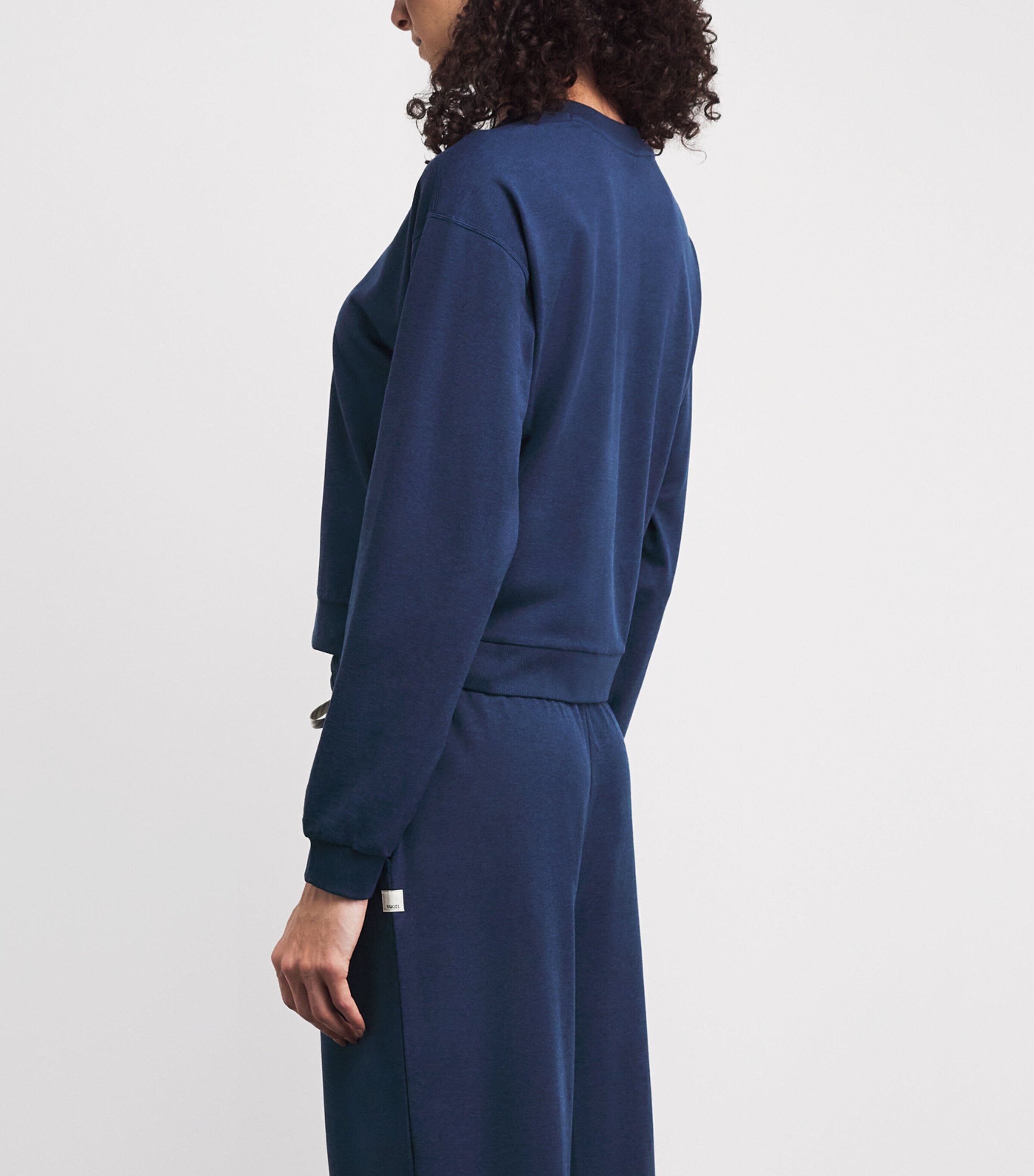 VUORI Womens Modern Halo Sweatshirt Bth Blue Coast Image 5