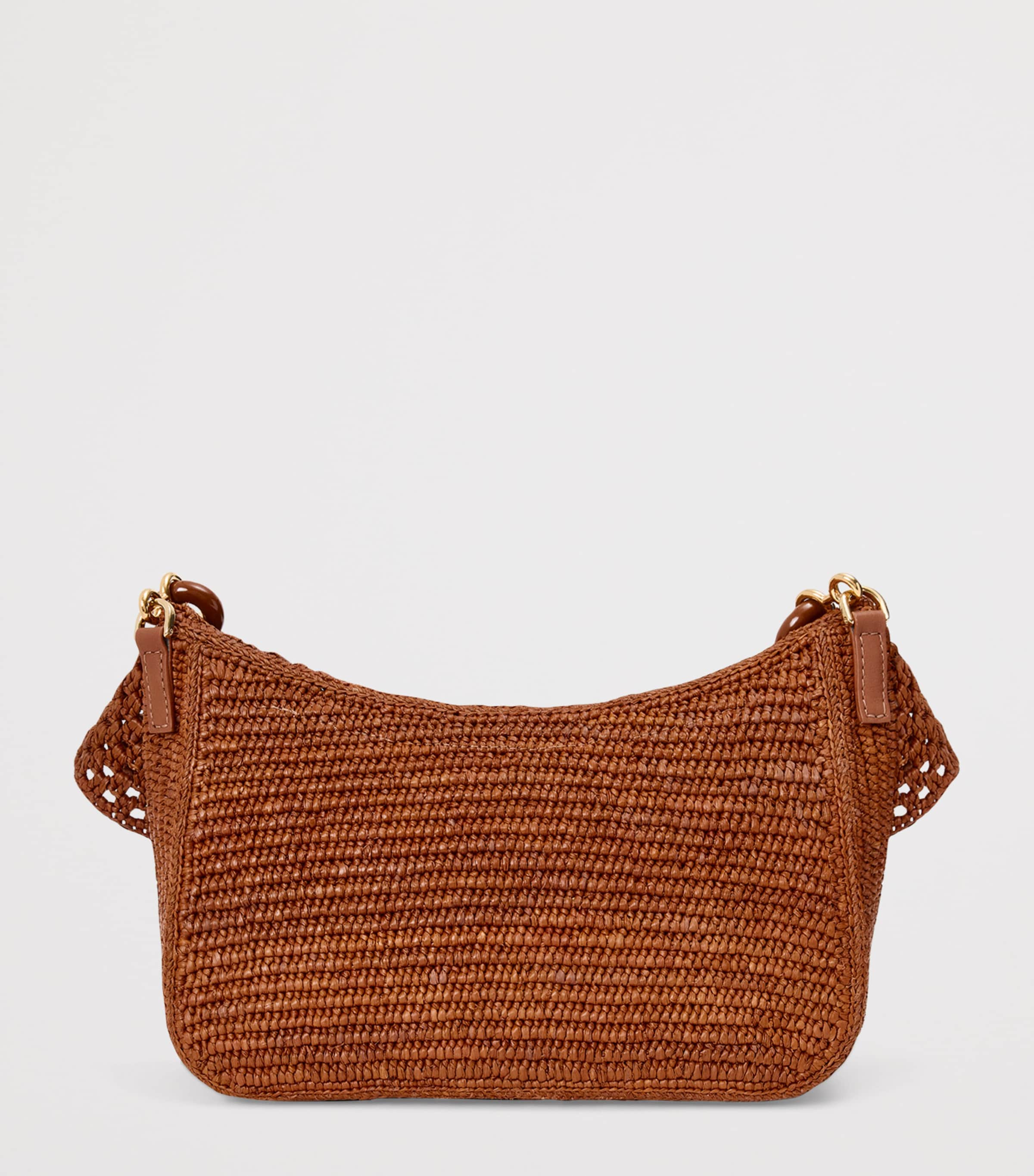LOEWE x Paula's Ibiza Medium Raffia Ola Shoulder Bag