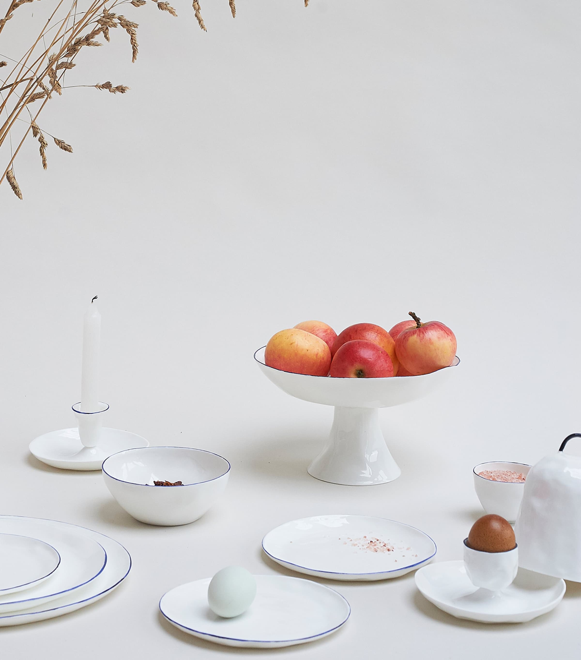 Cobalt Fruit Bowl (22cm) COBALT (BLUE) Image 6