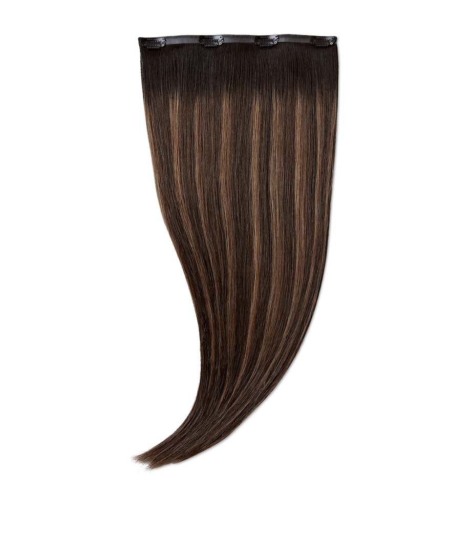 Beauty Works x Huda BARELY THERE Mix & Match Volumiser Clip-In Hair Extensions (20") HUDA Image 1