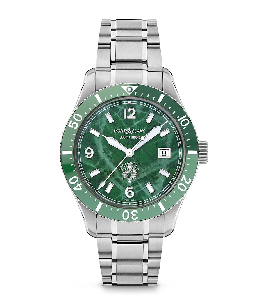 Stainless Steel 1858 Iced Sea Automatic Date Watch 41mm MULTI Image 1