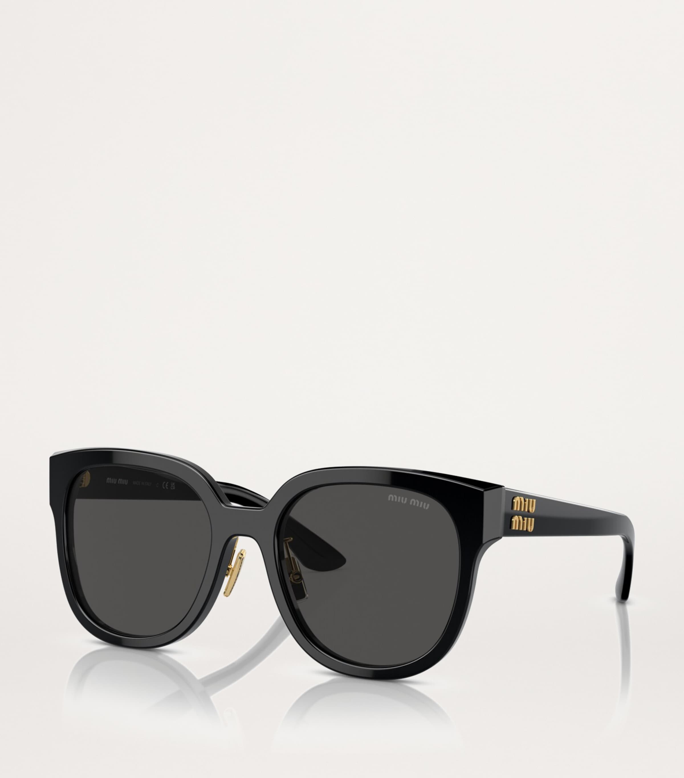 Acetate Round Sunglasses 1AB5S0 Image 1