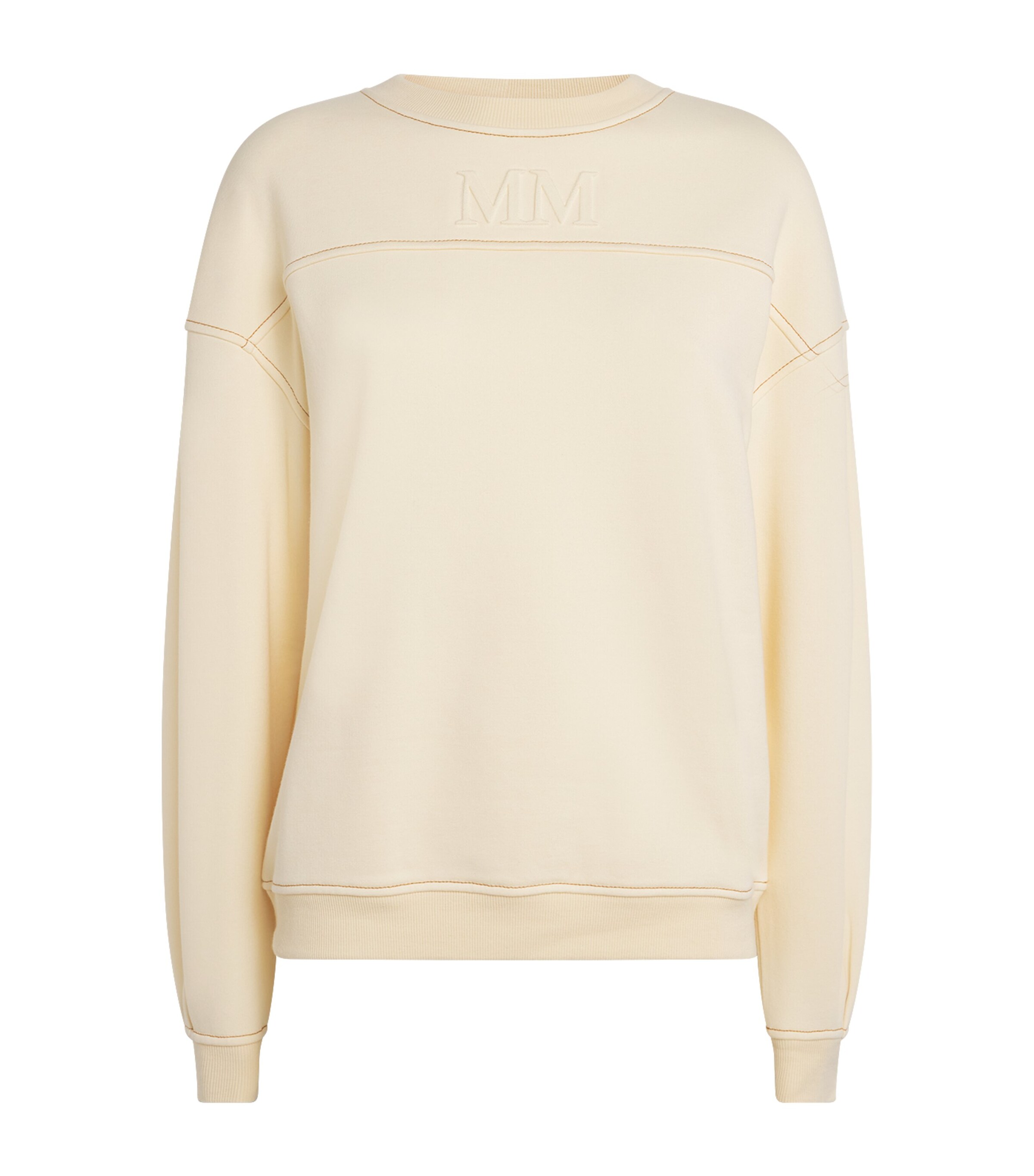 MM Max Mara Cotton-Blend Mogol Sweatshirt | Women Clothing | Tops | Sweatshirts & Hoodies | Loungewear | Lounge Tops | Designers | MM Max Mara