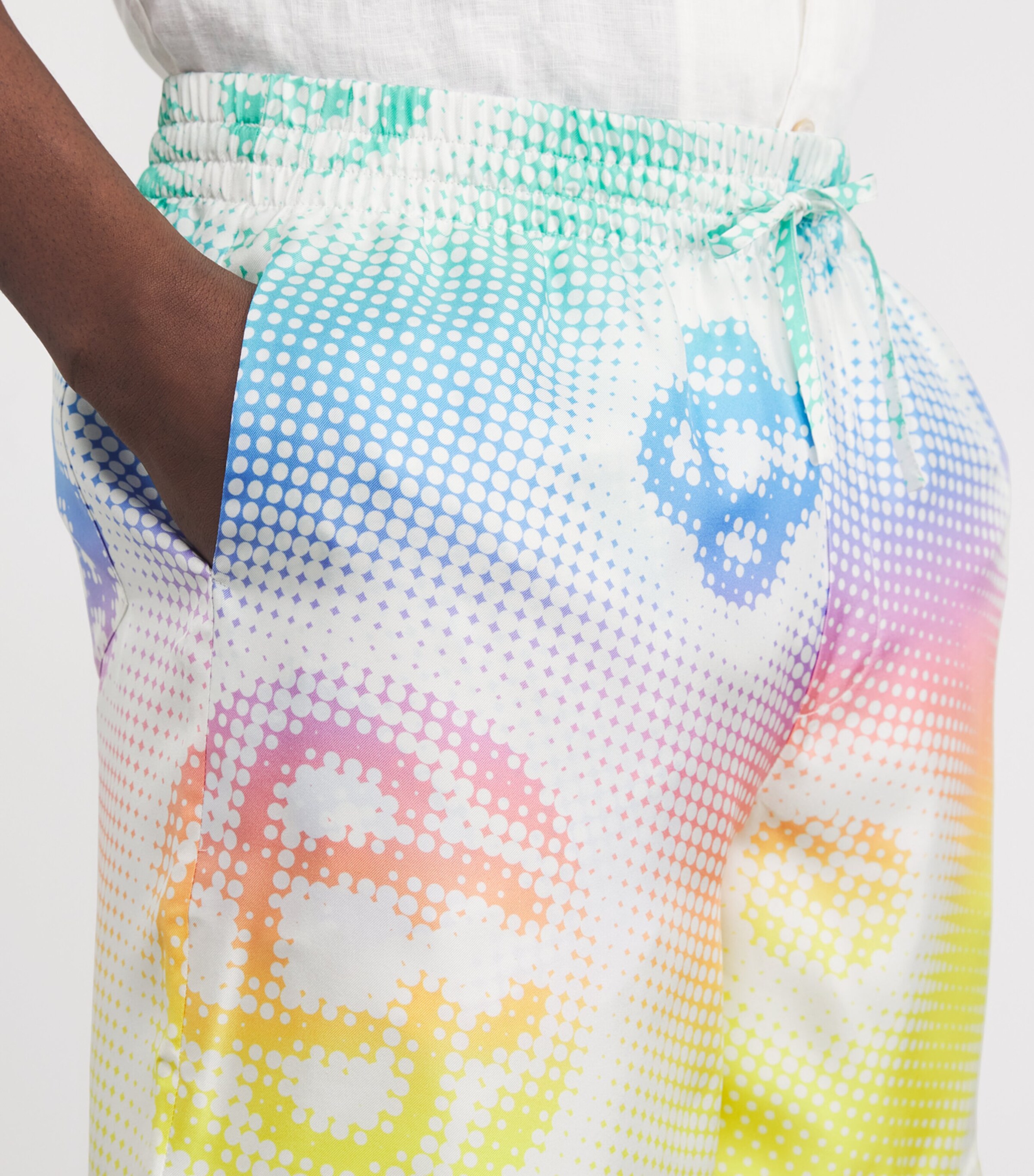 Silk Halftone Logo Shorts HALFTONE LOGO Image 6