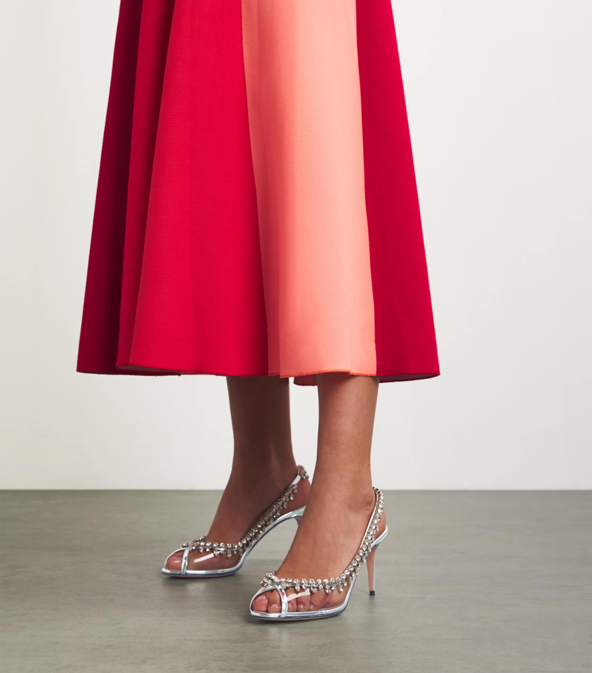 Crystal Temptation Sandals 75 SILVER Image 2