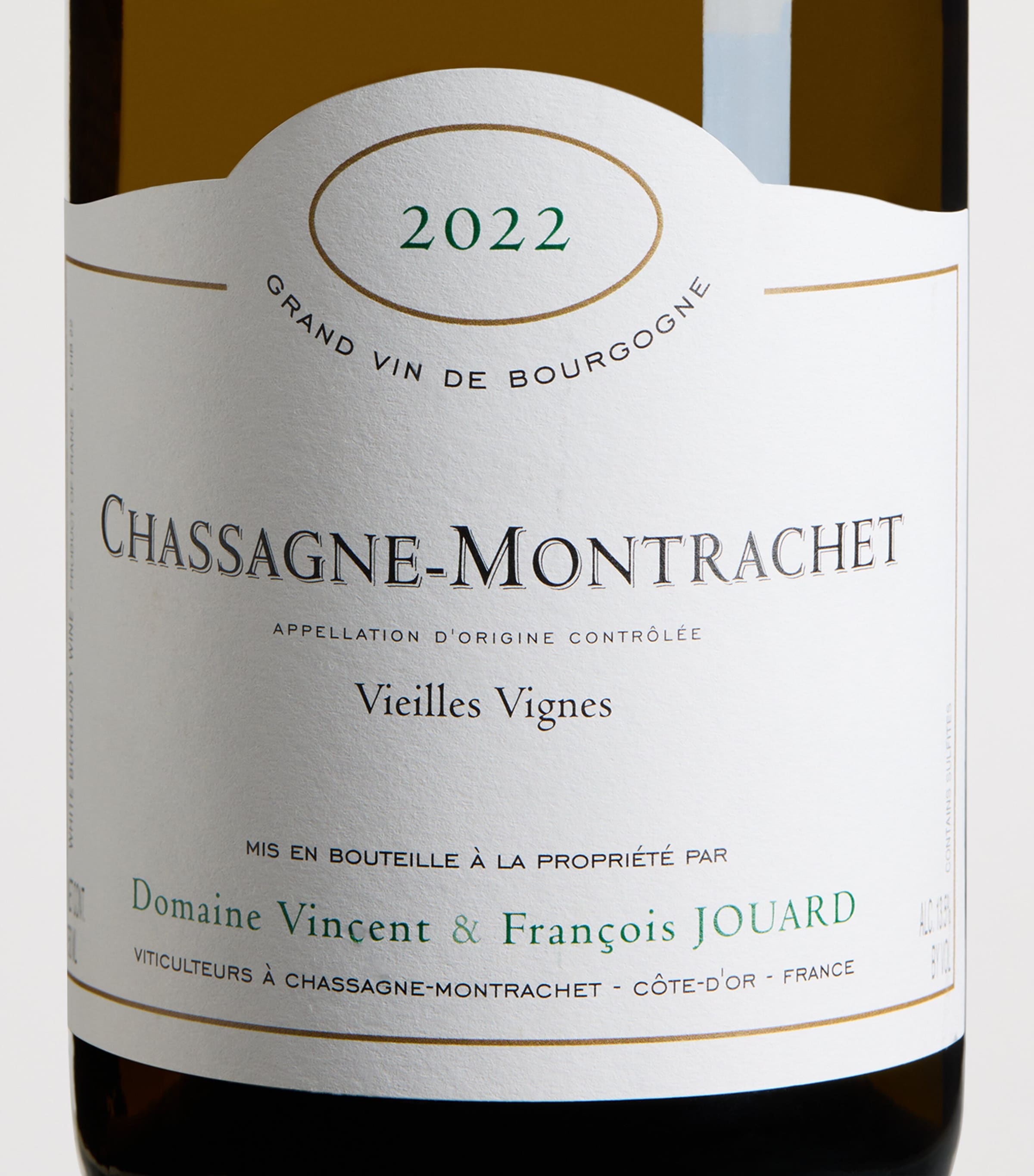 Domaine Vincent & François Jouard Chassagne-Montrachet Vieilles Vignes 2022 (75cl) - Burgundy, France Image 2