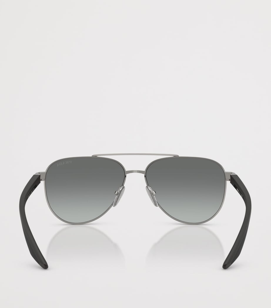 Prada Linea Rossa Metal A52S Aviator Sunglasses Image 4