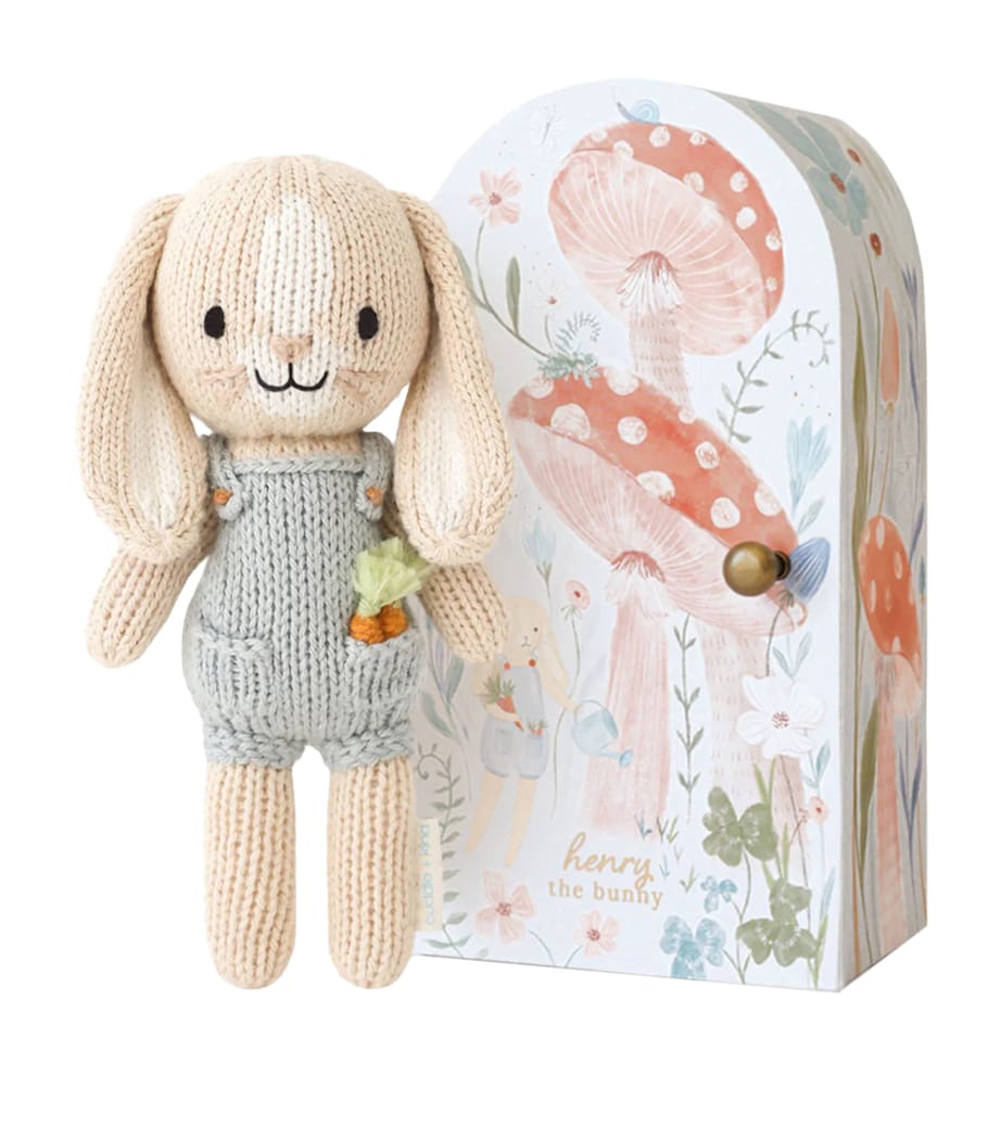 Cuddle + Kind Cotton Tiny Henry the Bunny (15cm) Image 1