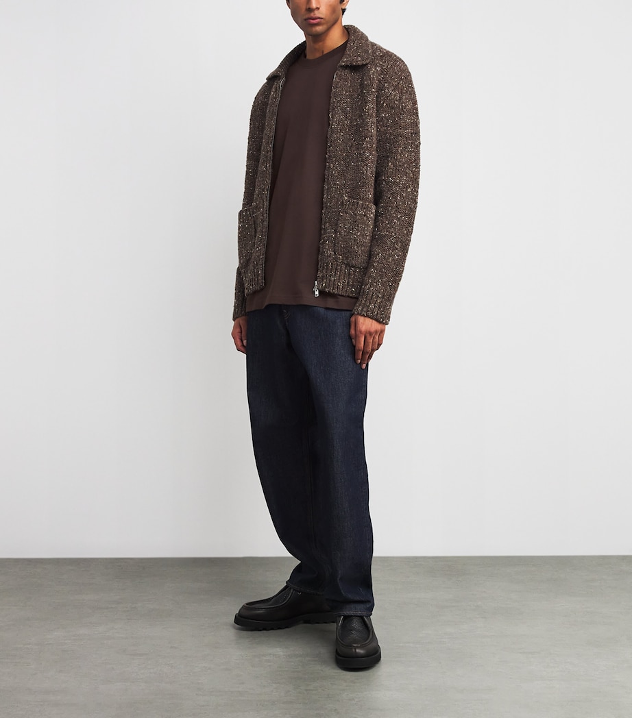 Organic Cotton T-Shirt SEAL BROWN Image 2