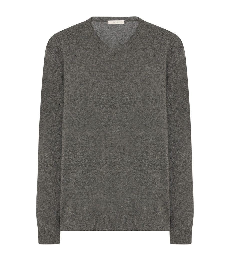 Ligeia Cashmere Sweater MEDIUM GREY MELANGE Image 1