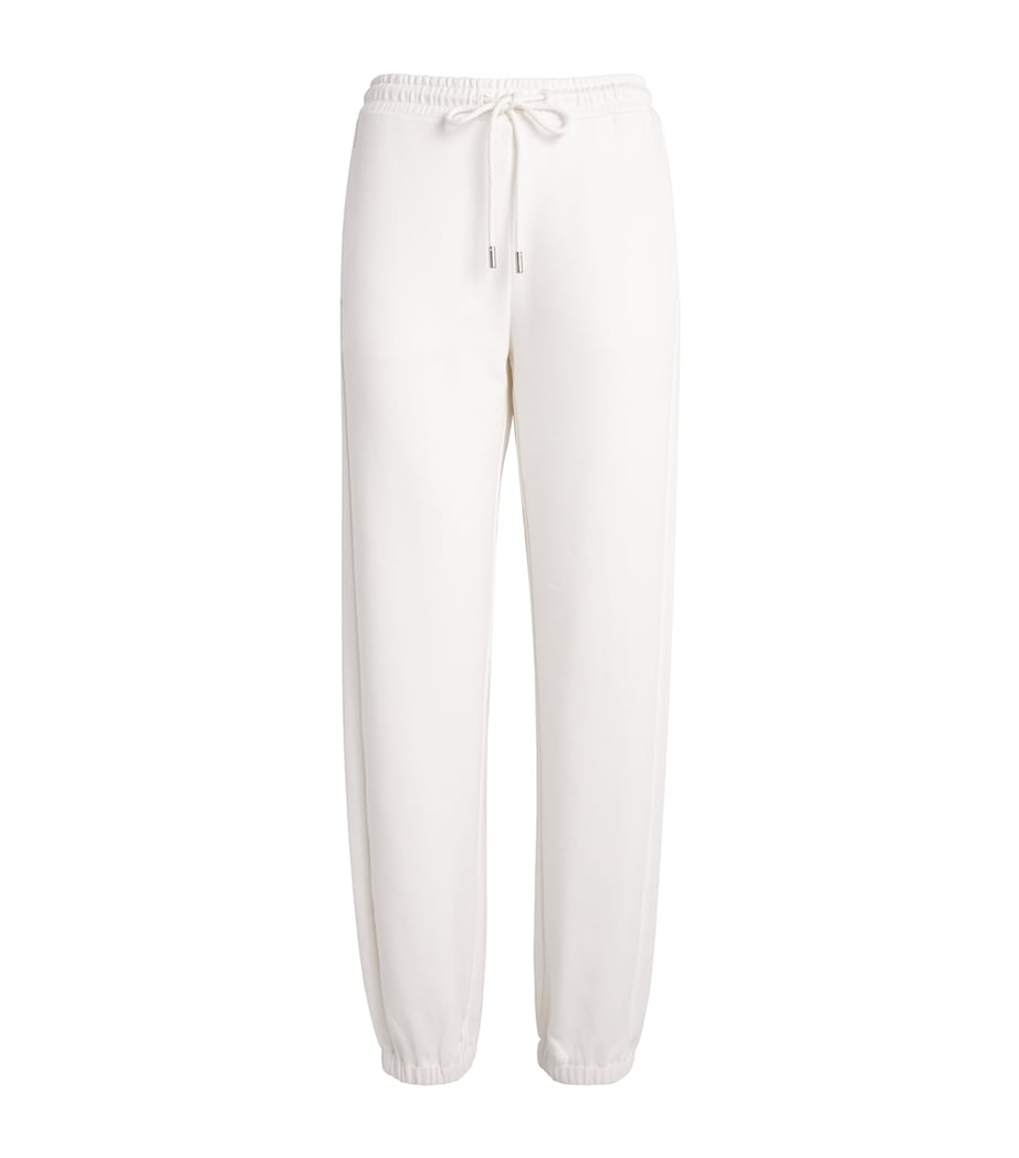 Jersey Drawstring Sweatpants 001 OPTICAL WHITE Image 1