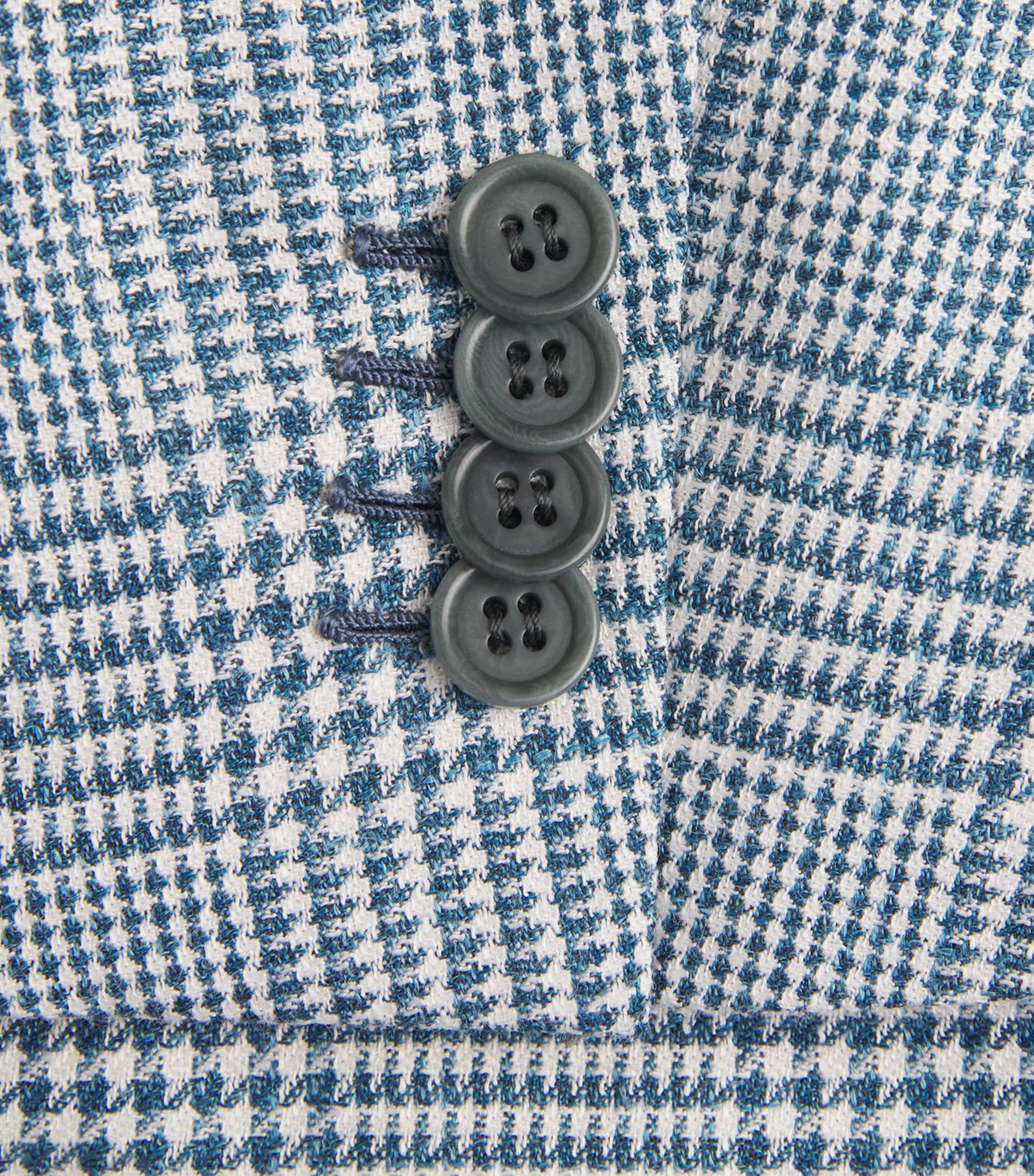 Brioni Mens Wool-Silk-Linen Soffio Blazer Image 6