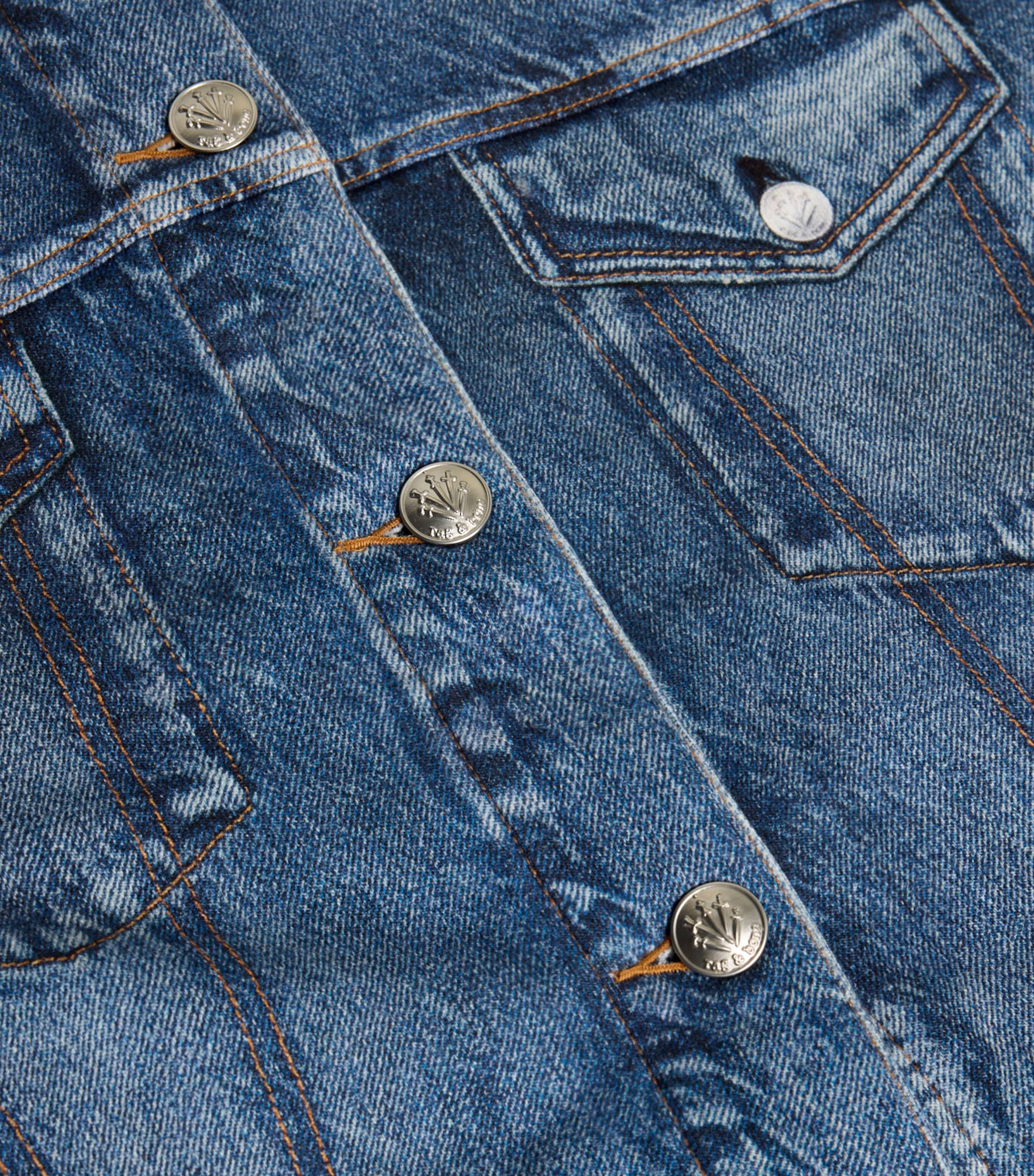 Rag & Bone Womens Miramar Trucker Jacket Walker Image 2