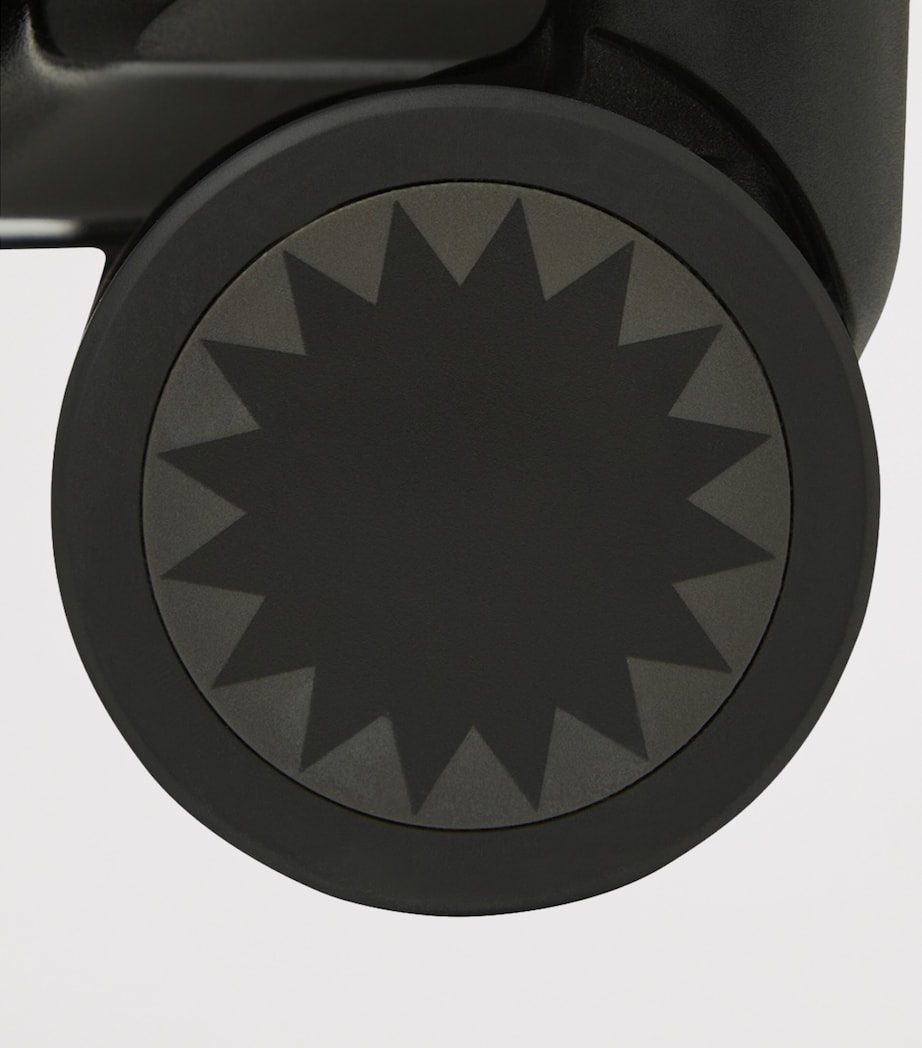 Embossed Check-In Suitcase (79cm) BLACK Image 11