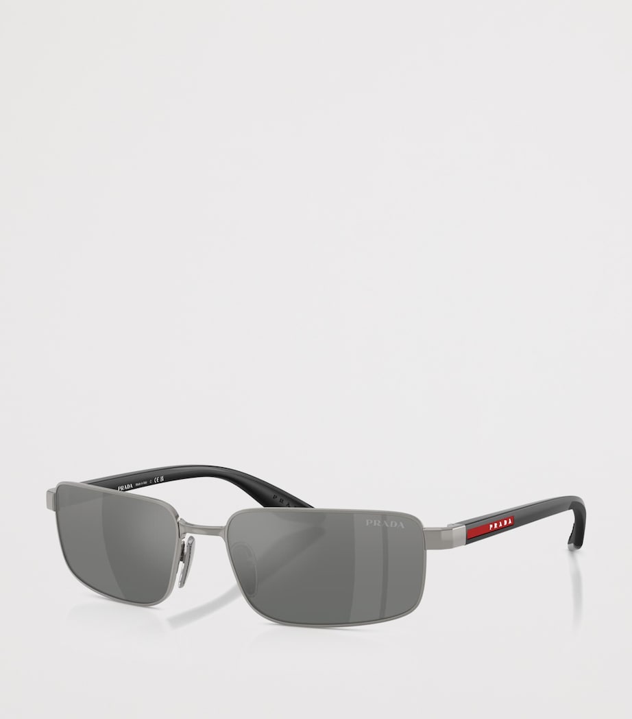 Prada Linea Rossa Metal PR B54S Sunglasses Grey Image 2