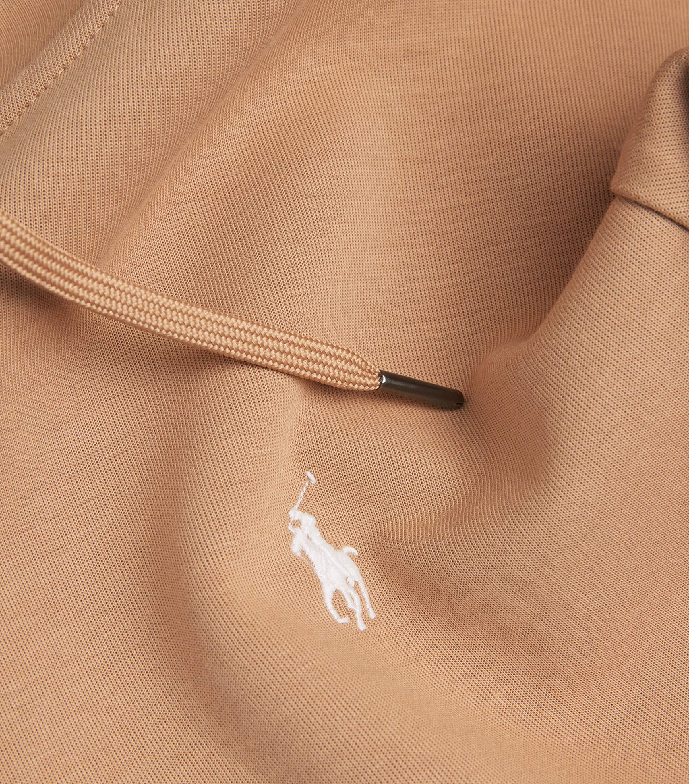 Tech Knit Zip-Up Hoodie CAMEL Image 5